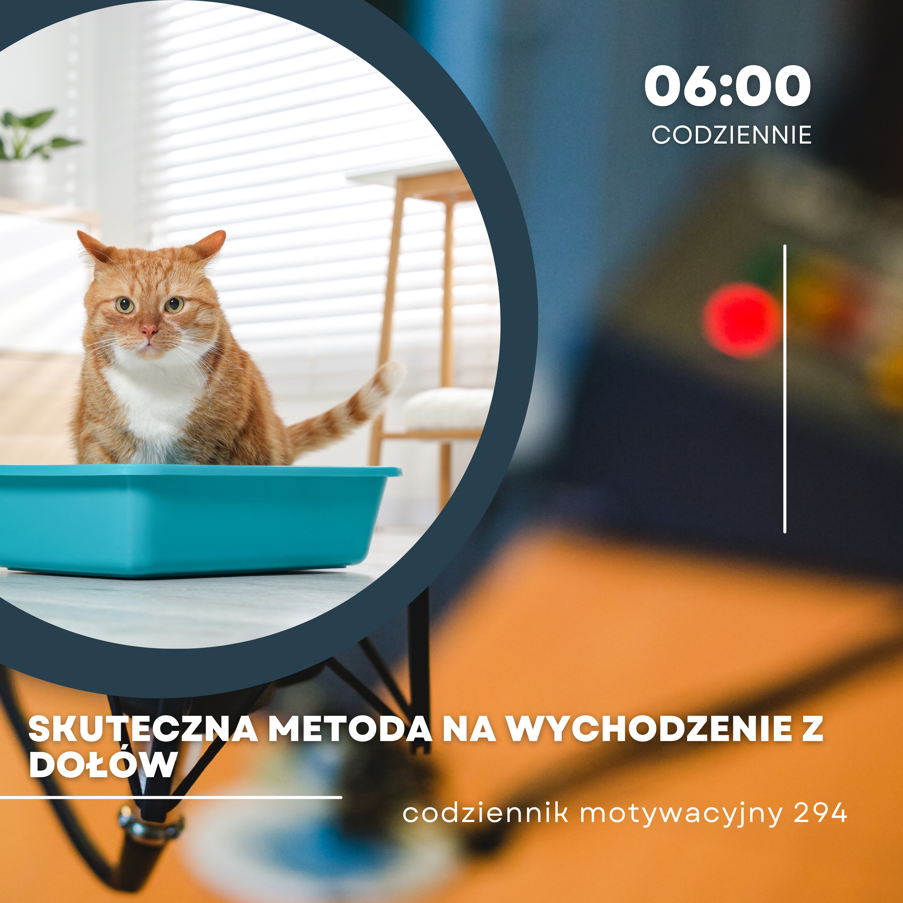  CODZIENNIK MOTYWACYJNY #294 19 IV 2024 OGARNIJ DEFICYTY....SKUTECZNA METODA NA WYCHODZENIE Z DOŁÓW episode artwork