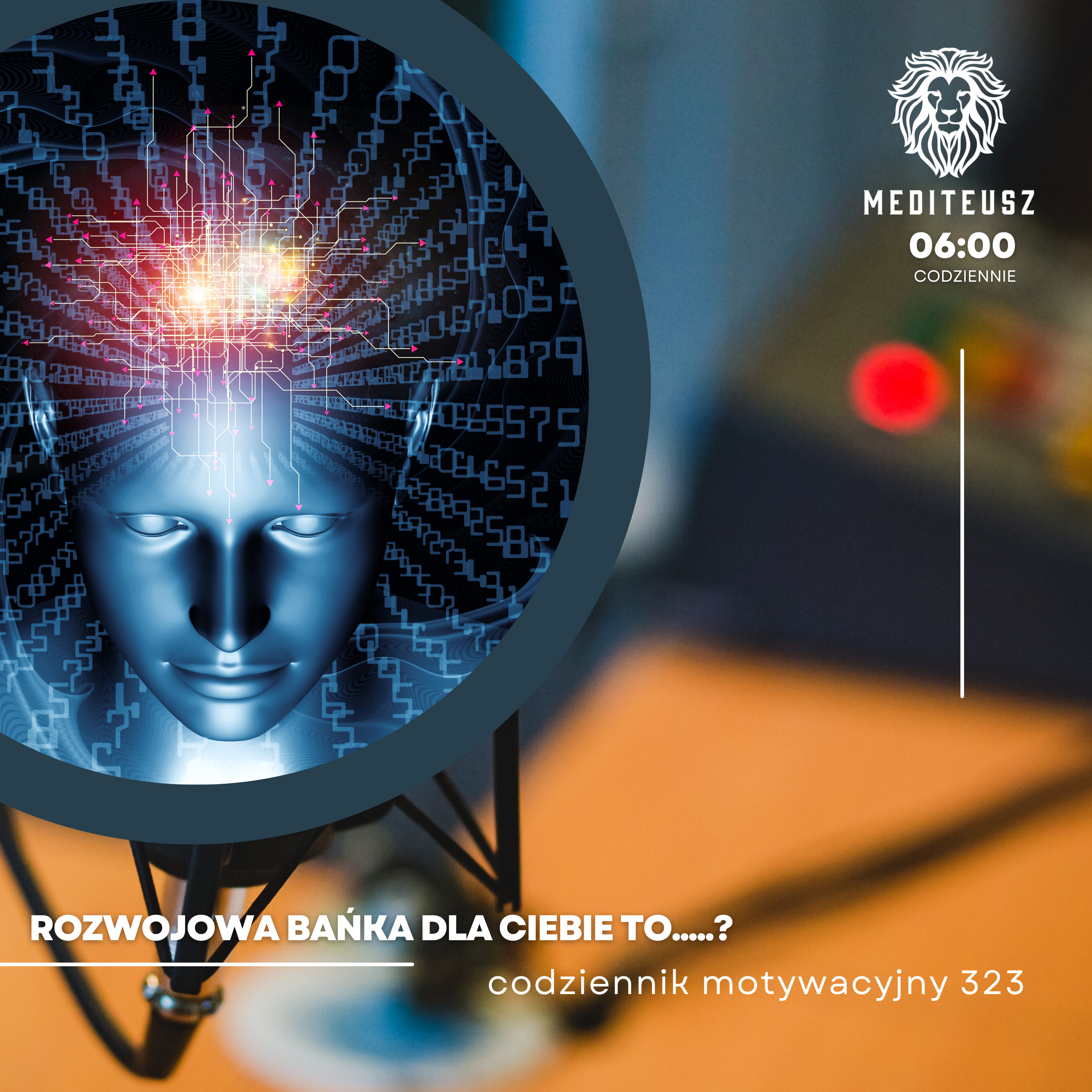 CODZIENNIK MOTYWACYJNY #323 7 VI 2024 ROZWOJOWA BAŃKA DLA CIEBIE TO.....? episode artwork
