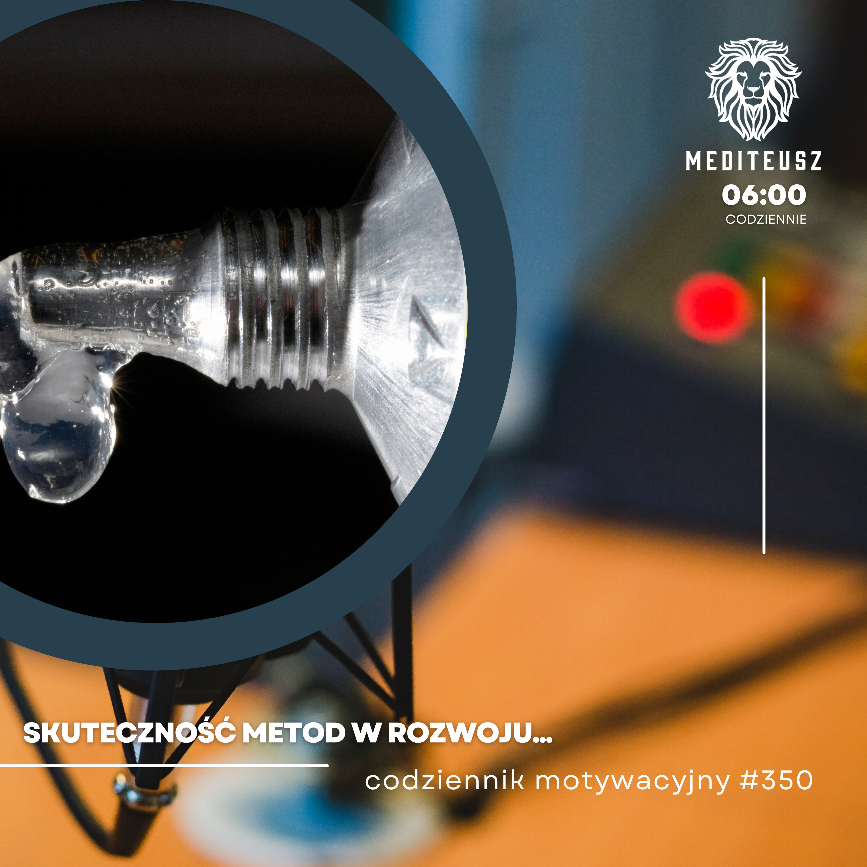 CODZIENNIK MOTYWACYJNY #350 30 VII 2024 .... O SKUTECZNOŚCI STOSOWANYCH METOD ZMIANY ..i ROZWIĄZANIE episode artwork