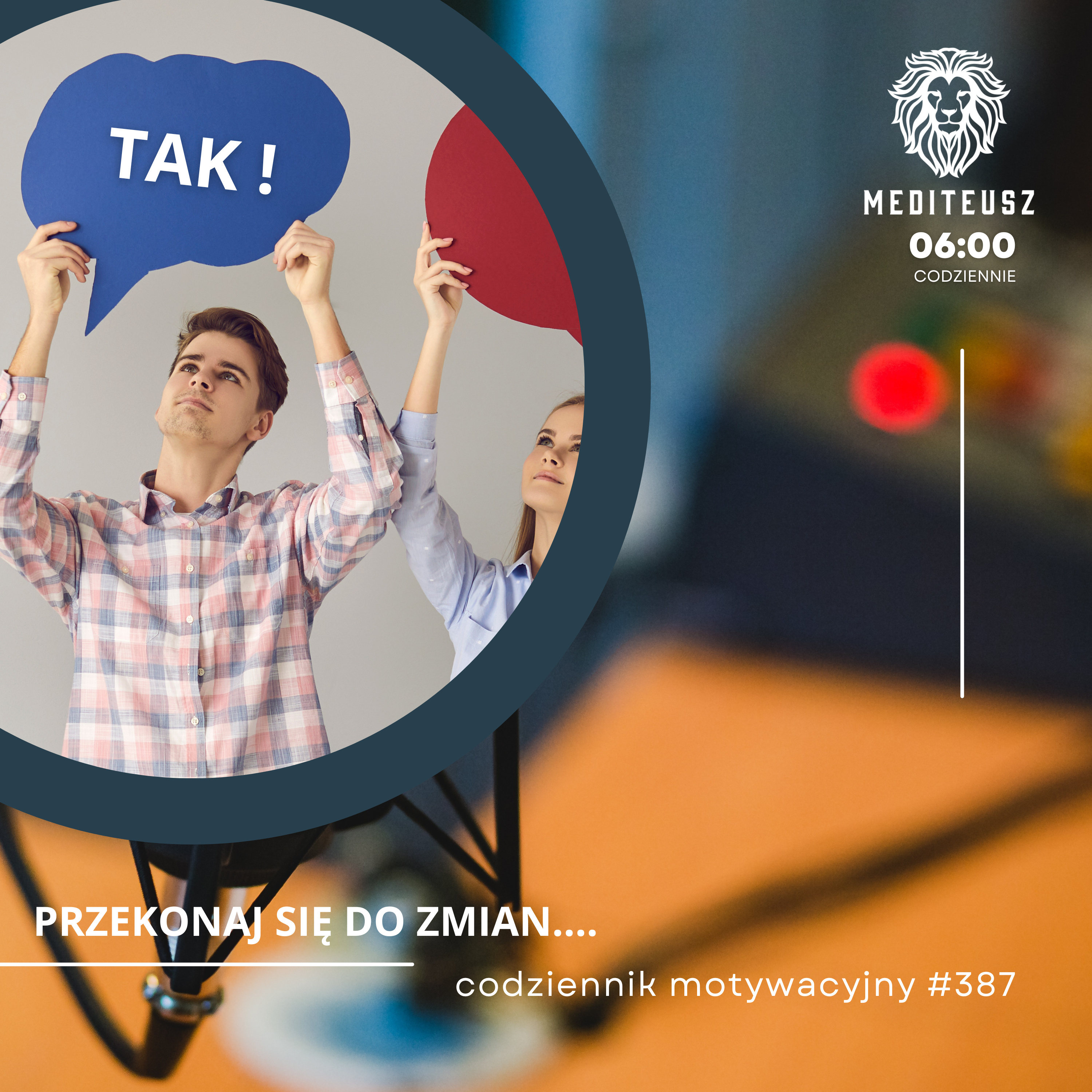 CODZIENNIK MOTYWACYJNY #387 30 IX 2024 - PRZEKONAJ SIĘ DO ZMIAN.... episode artwork