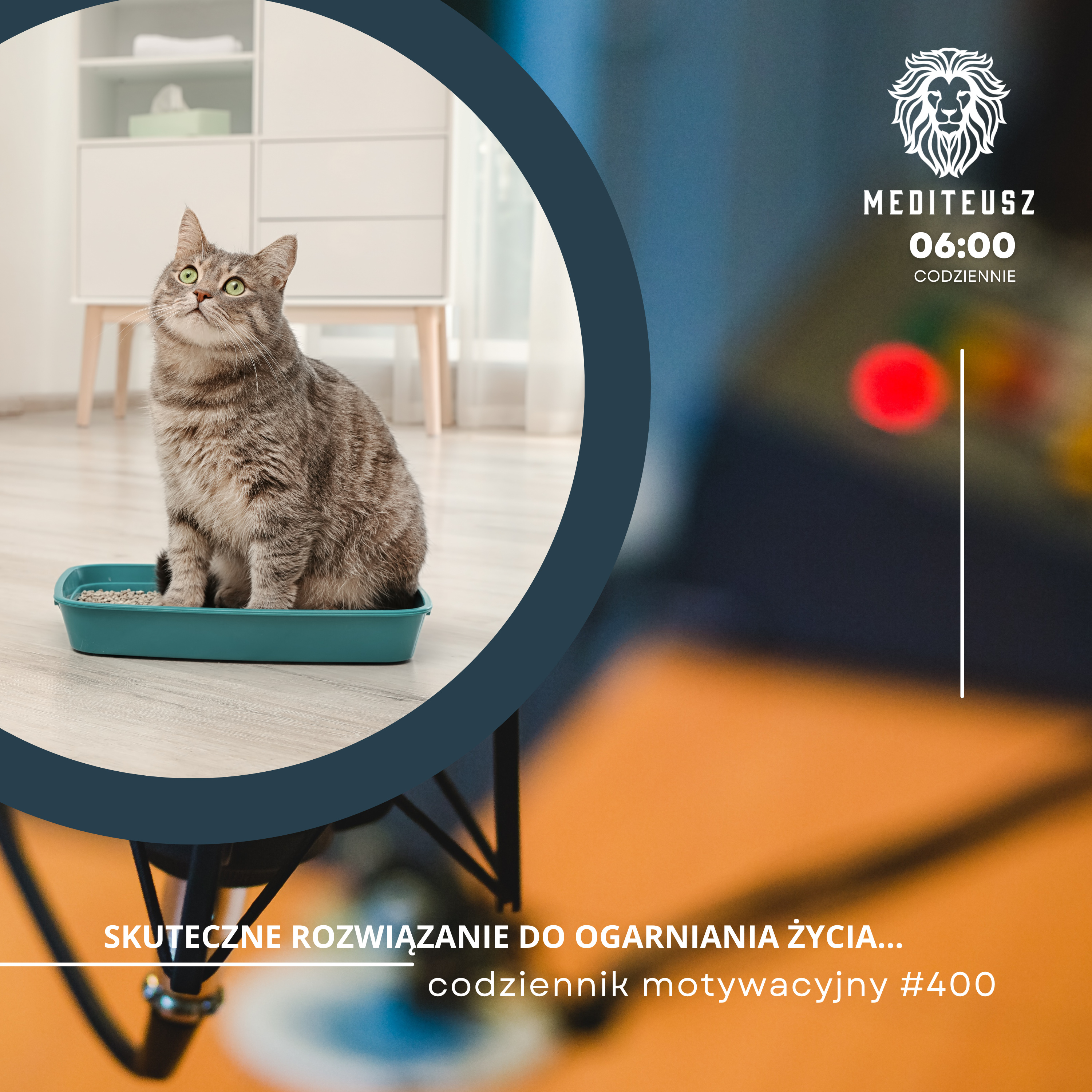 CODZIENNIK MOTYWACYJNY #400 18 X 2024 - SKUTECZNE ROZWIĄZANIE DO OGARNIANIA ŻYCIA... episode artwork