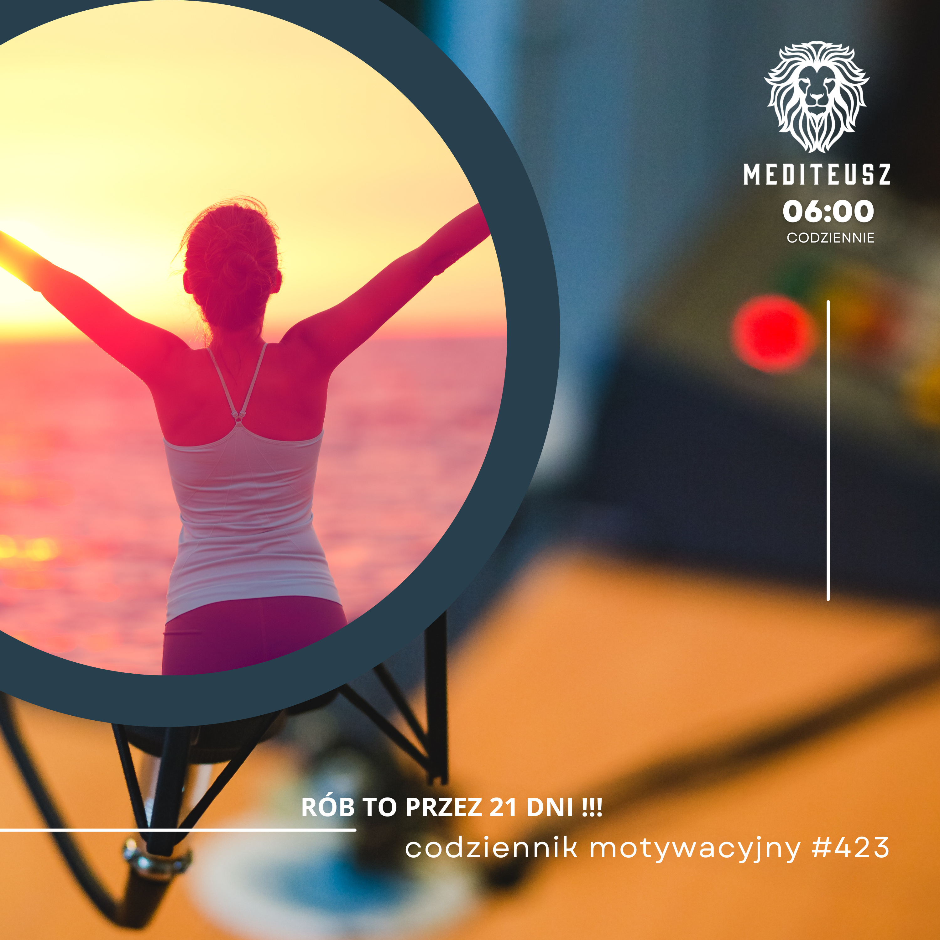 CODZIENNIK MOTYWACYJNY #423 26 XI 2024 - PATENT NA DOBROSTAN W KAŻDYM ZAKĄTKU ŻYCIA episode artwork