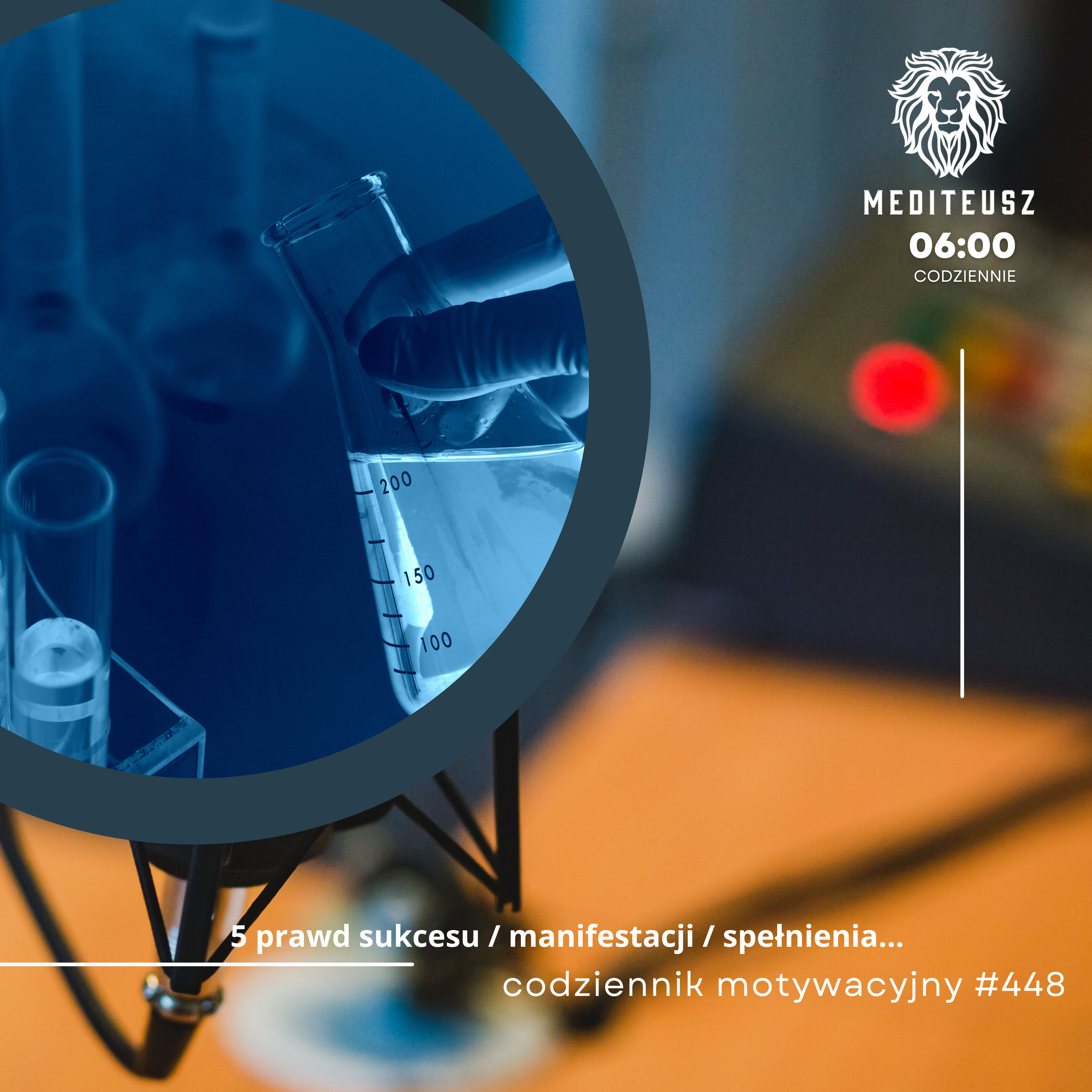 CODZIENNIK MOTYWACYJNY #448 10 I 2025 - 5 PRAWD NA MANIFESTACJĘ / SUKCES / SPEŁNIENIE. episode artwork
