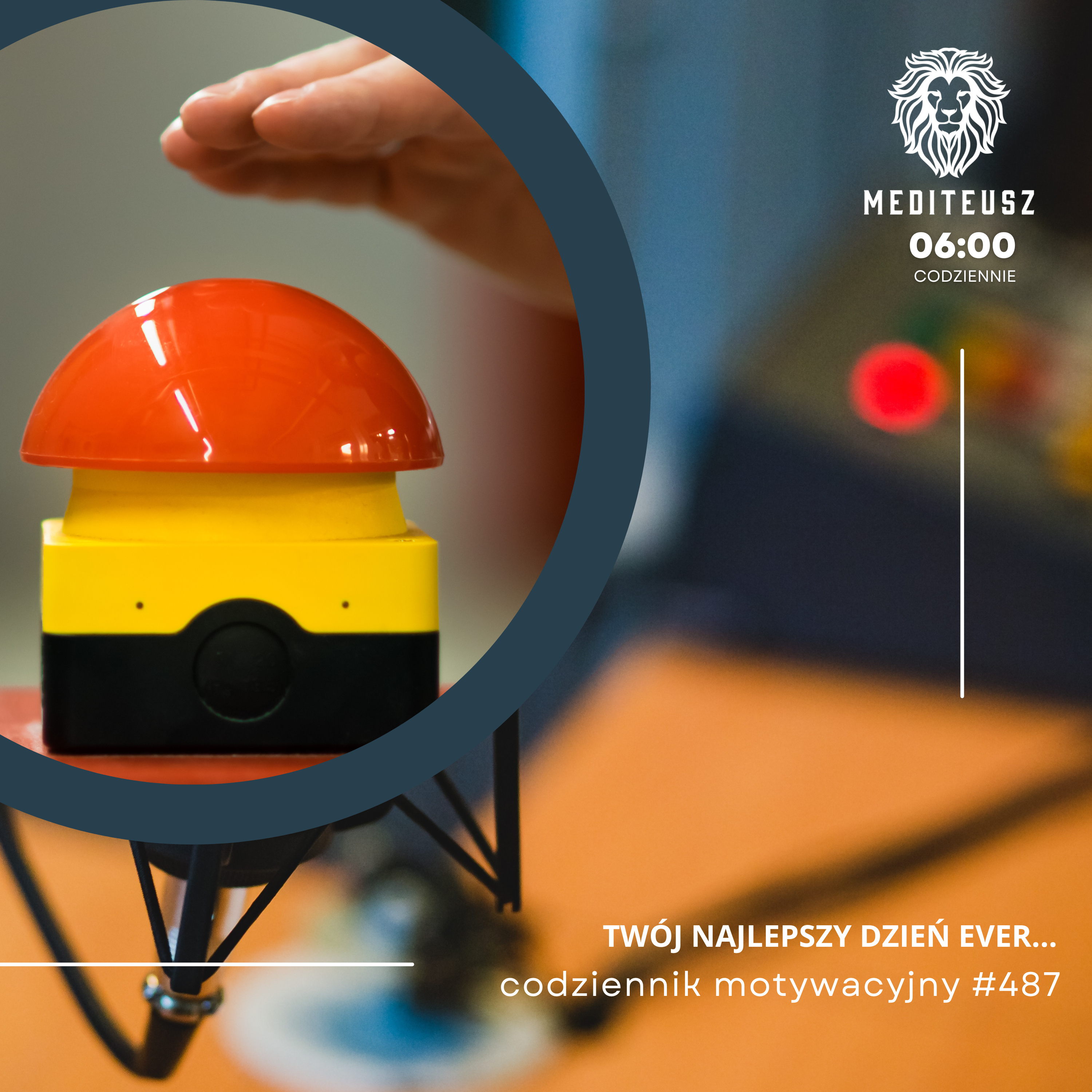 CODZIENNIK MOTYWACYJNY #488 14 III 2025 - TWÓJ NAJLEPSZY DZIEŃ EVER... episode artwork