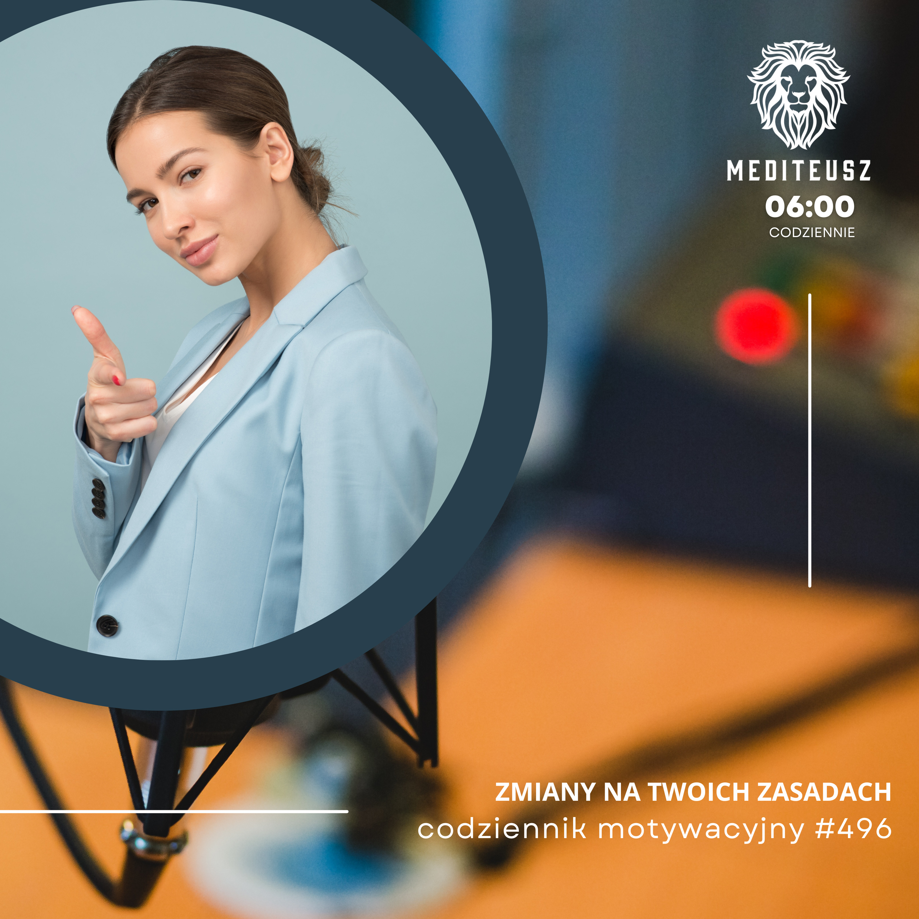 CODZIENNIK MOTYWACYJNY #496 26 III 2025 - ZMIANY NA TWOICH ZASADACH...! episode artwork
