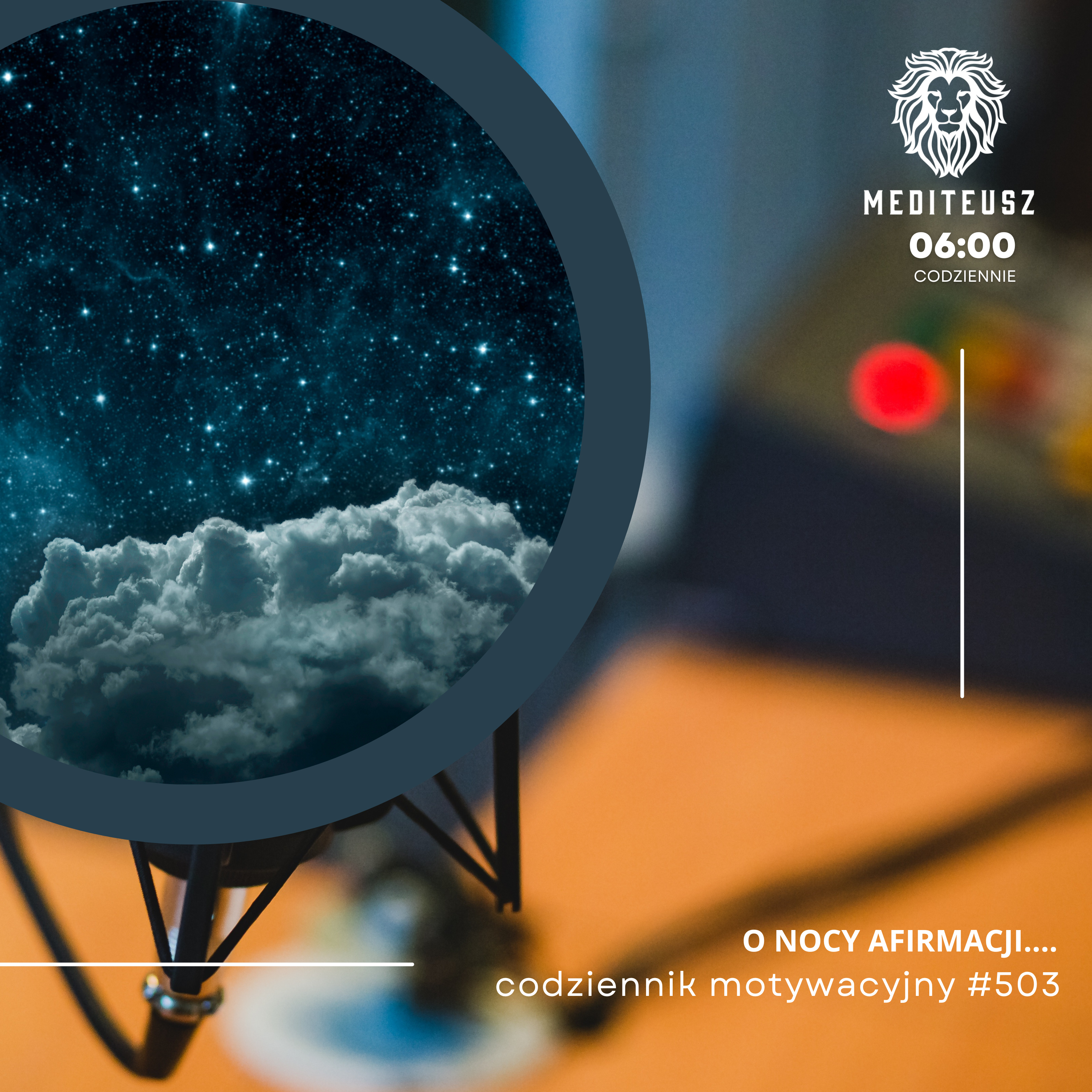 CODZIENNIK MOTYWACYJNY #503 8 IV 2025 - O NOCY AFIRMACJI.... episode artwork