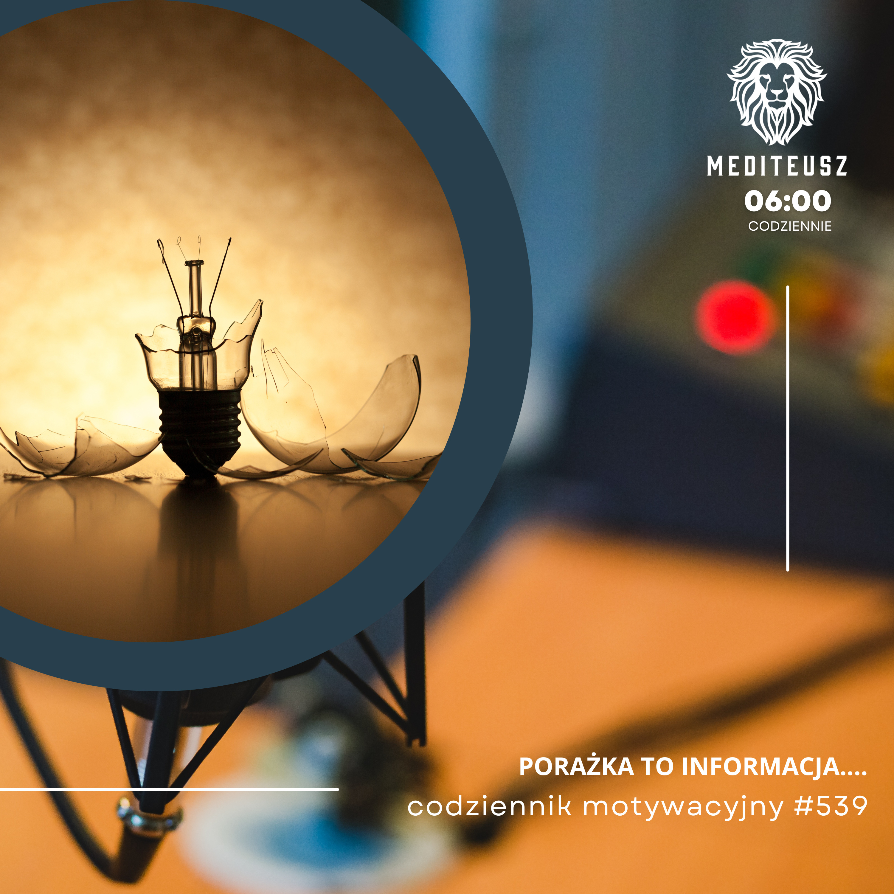CODZIENNIK MOTYWACYJNY #539 3 VI 2025 PORAŻKA TO INFORMACJA !!! episode artwork