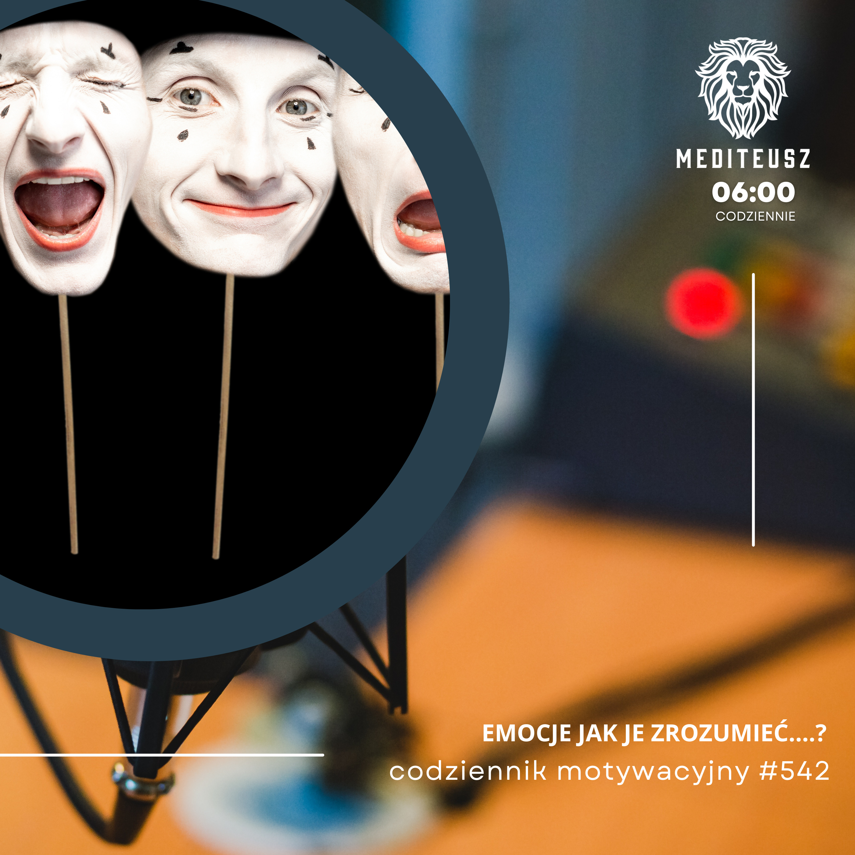 CODZIENNIK MOTYWACYJNY #542 6 VI 2025 EMOCJE PALIWO I GAŚNICA W NASZYM ŻYCIU - JAK JE ZROZUMIEĆ...? episode artwork