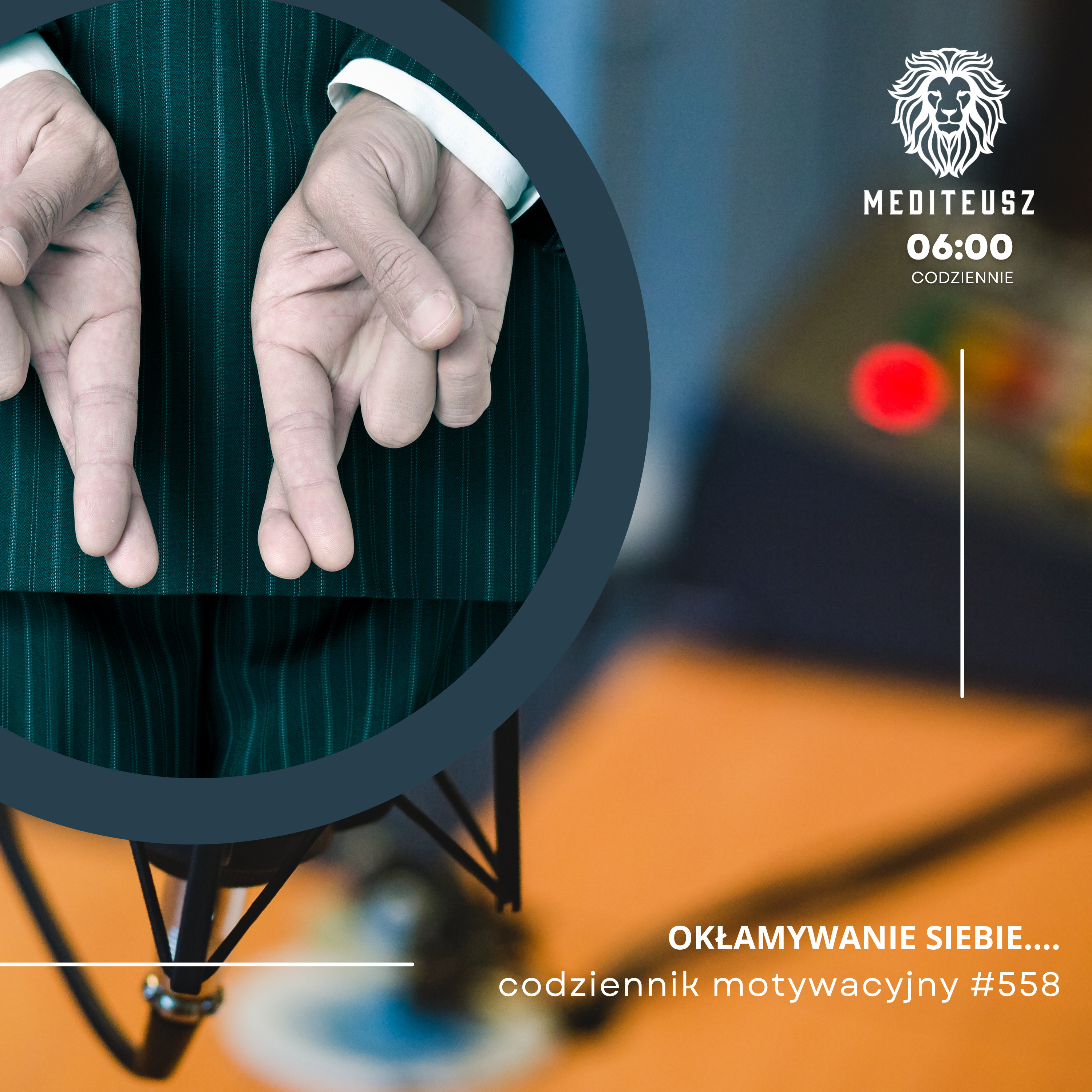 CODZIENNIK MOTYWACYJNY #558 9 VII 2025 NIE OKŁAMUJ SIEBIE ..... episode artwork