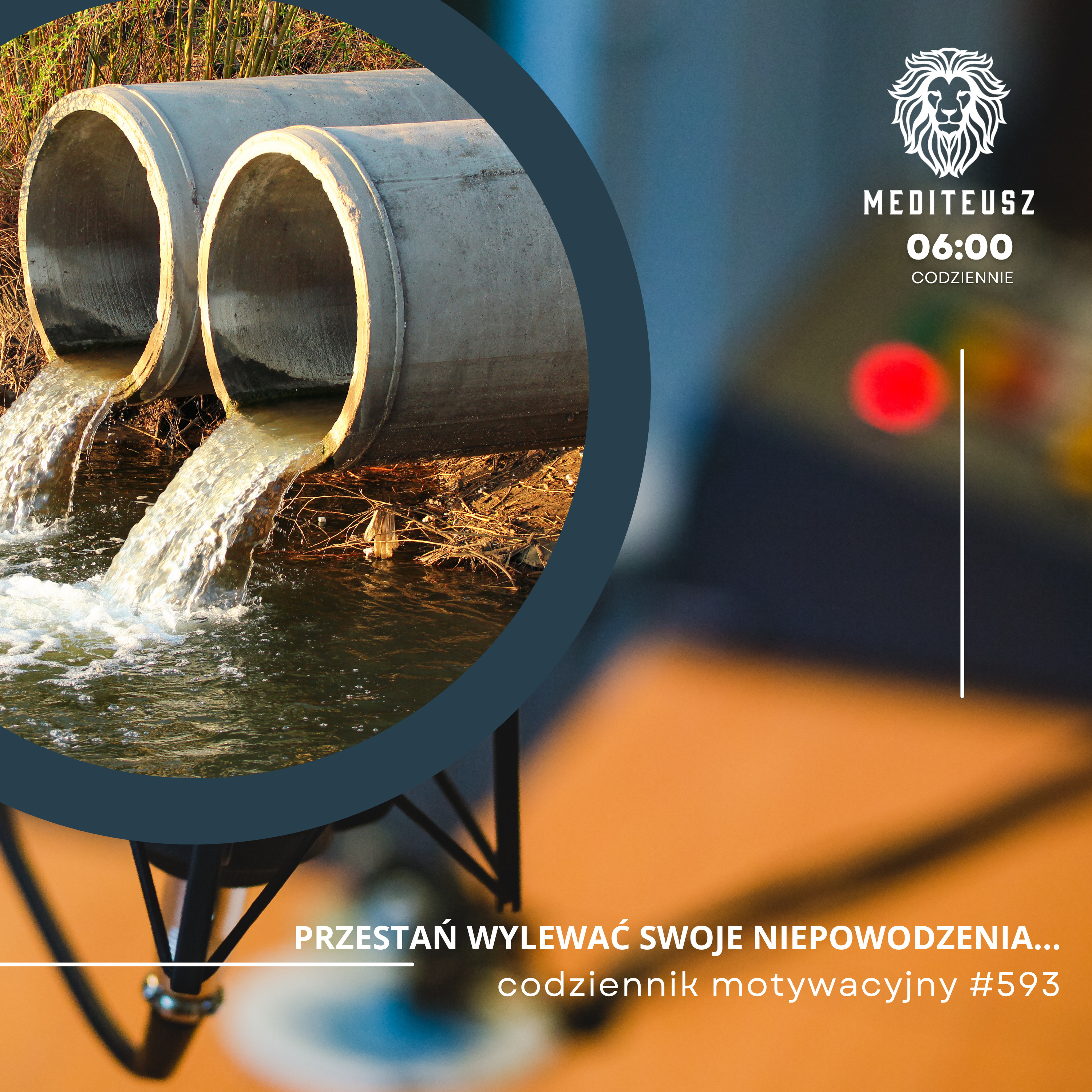  CODZIENNIK MOTYWACYJNY #592 3 IX 2025 NIE WYLEWAJ SWOICH NIEPOWODZEŃ NA INNYCH .... episode artwork