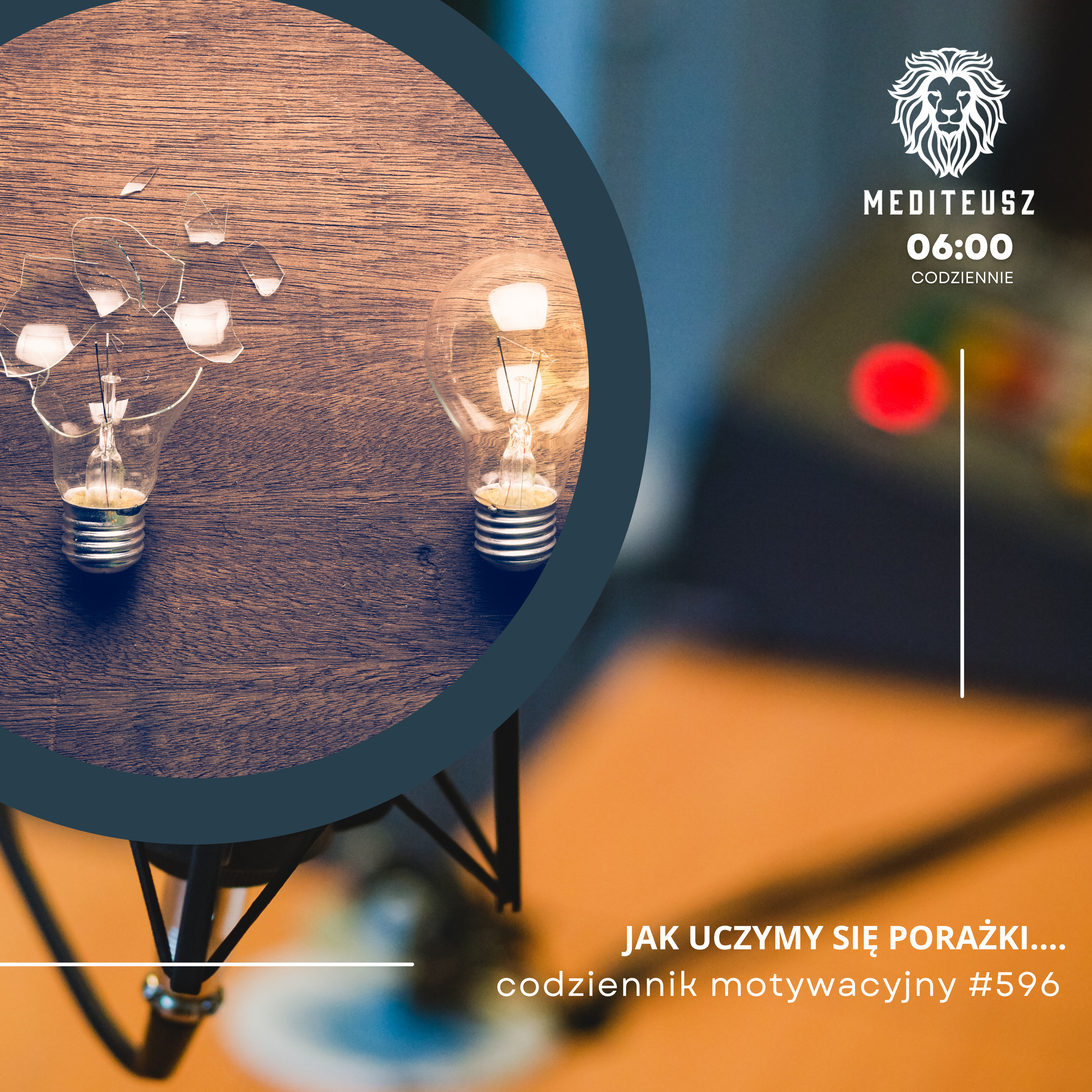CODZIENNIK MOTYWACYJNY #596 6 IX 2025 JAK UCZYMY SWOJE UMYSŁY NIEKONSEKWENCJI I PORAŻKI.... episode artwork