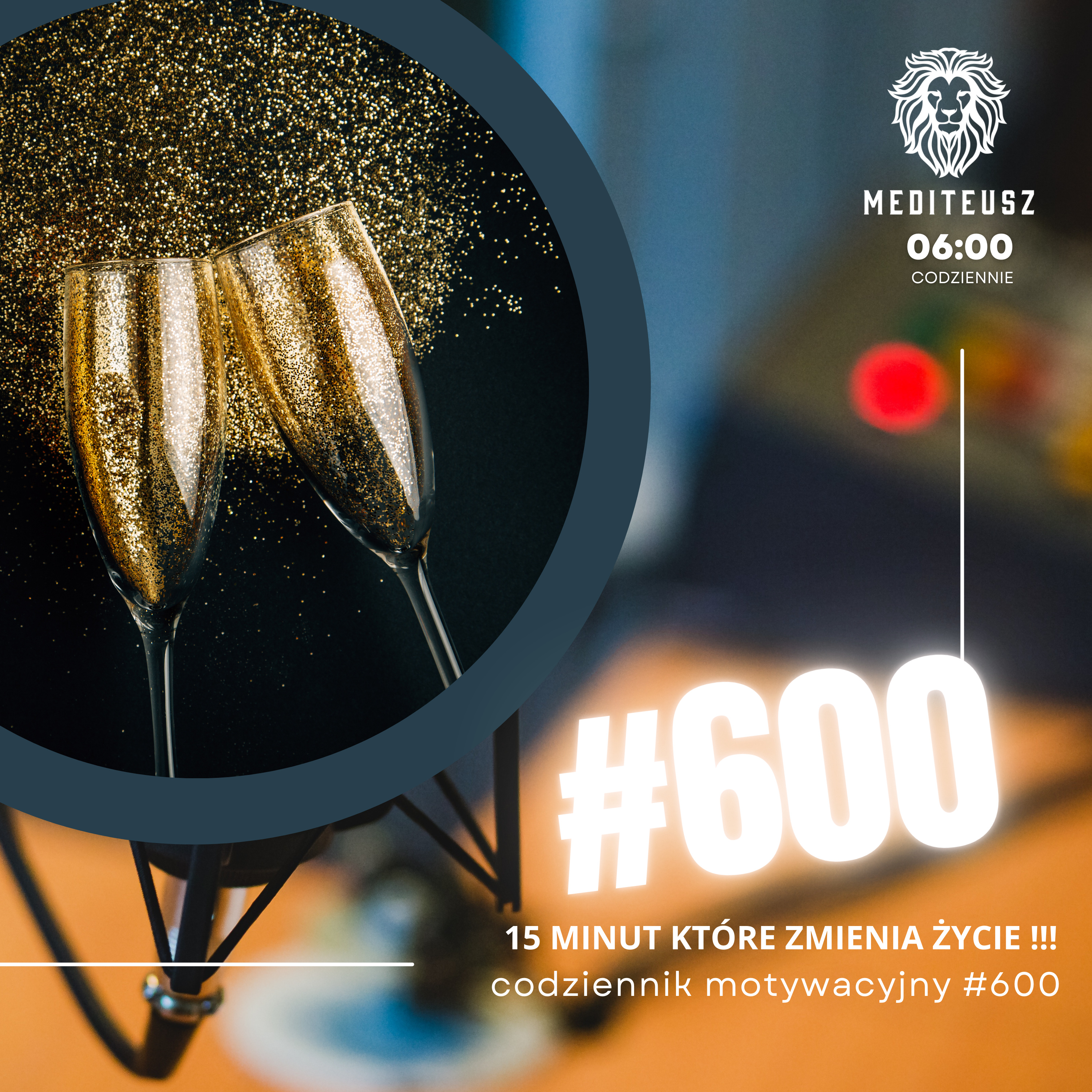 CODZIENNIK MOTYWACYJNY #600 29 IX 2025 KWADRANS KTÓRY ZMIENIA ŻYCIE - JUBILEUSZOWE WYDANIE !!!! episode artwork