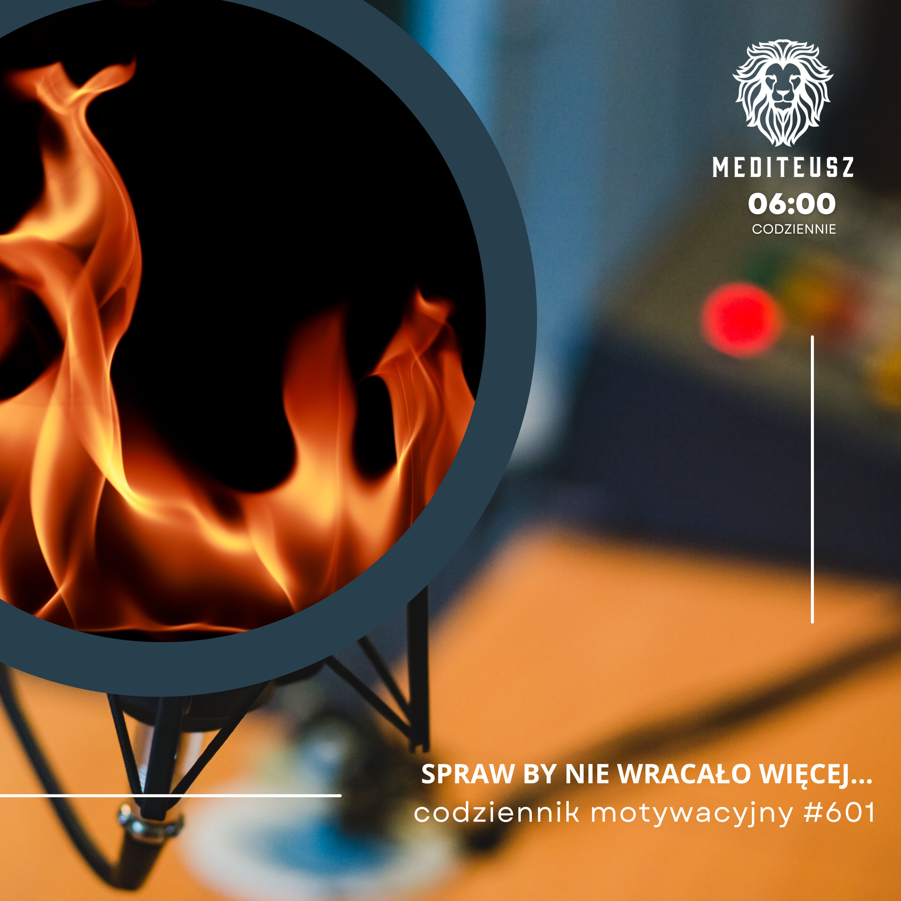 CODZIENNIK MOTYWACYJNY #601 1 X 2025 PATENT BY NIE WRACAŁO WIĘCE episode artwork