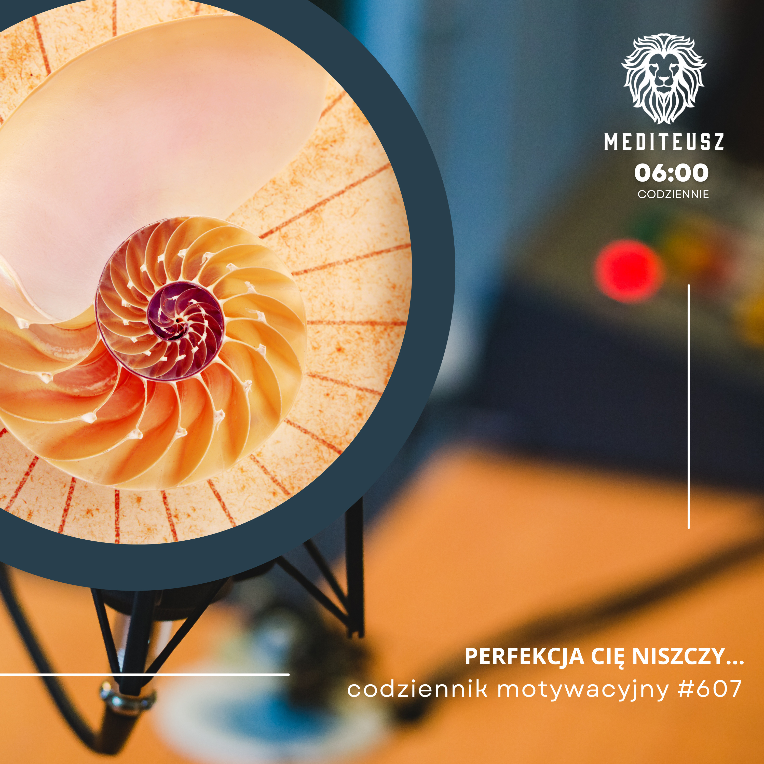 CODZIENNIK MOTYWACYJNY #607 9 X 2025 DLACZEGO PREFEKCJA CIĘ NISZCZY...? episode artwork