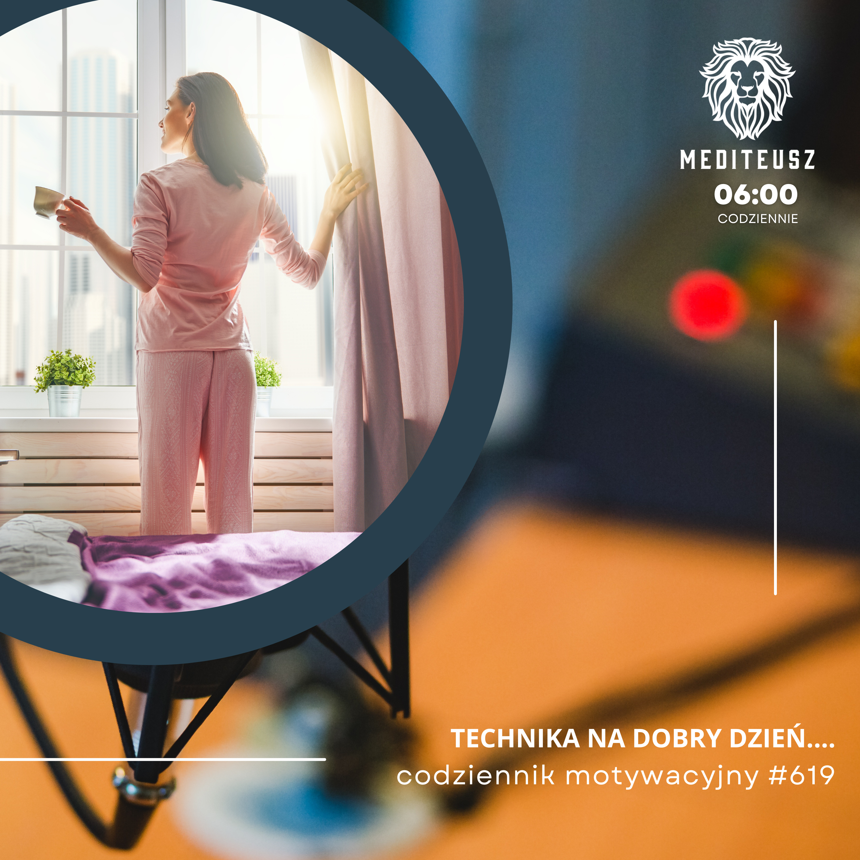 CODZIENNIK MOTYWACYJNY #619 28 X 2025 ZNÓW ODDAŁEŚ/ŁAŚ PORANEK .....? - TECHNIKA NA DOBRY DZIEŃ ! episode artwork