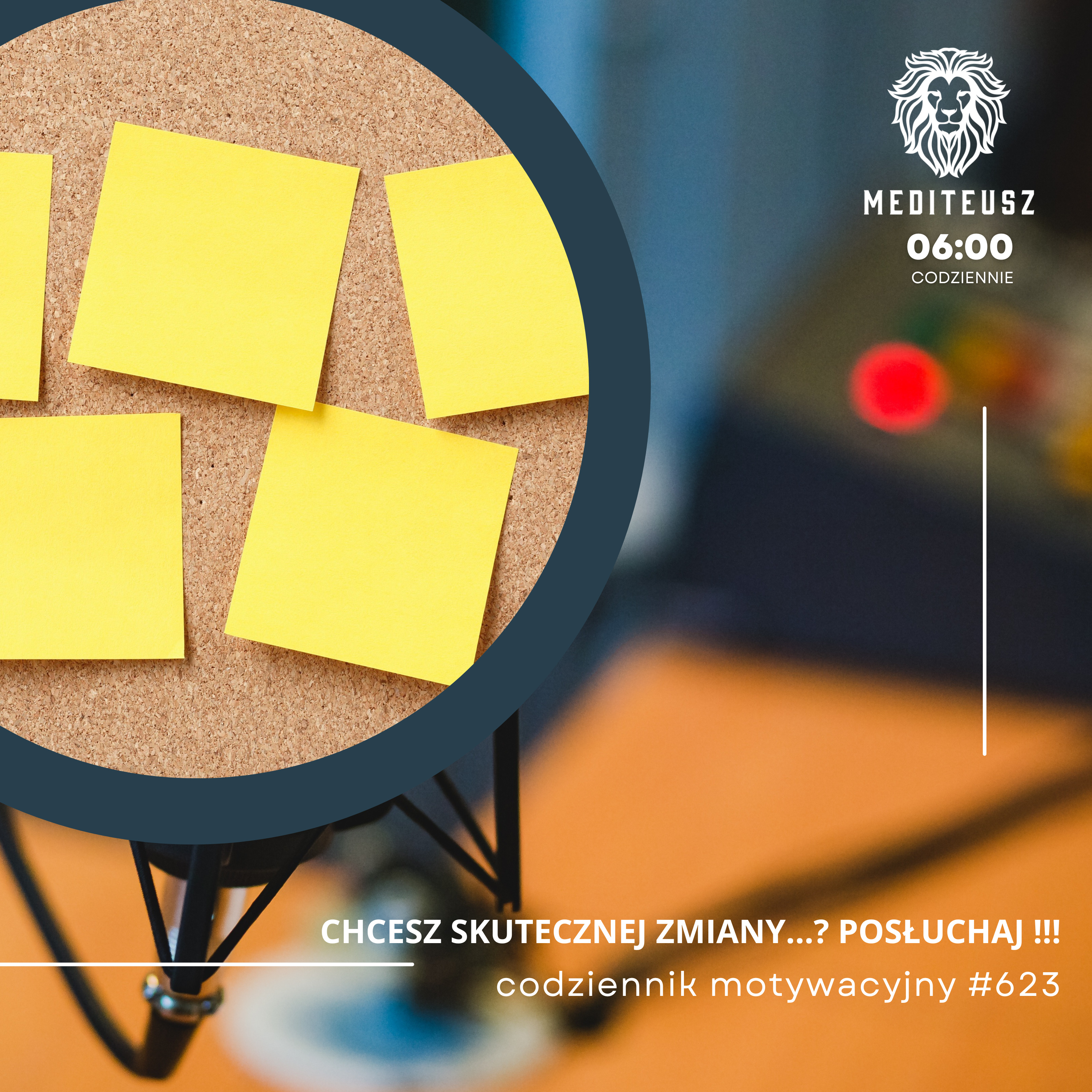 CODZIENNIK MOTYWACYJNY #623 4 XI 2025 CHESZ SKUTECZNEJ ZMIANY? - POSLUCHAJ !!!! episode artwork