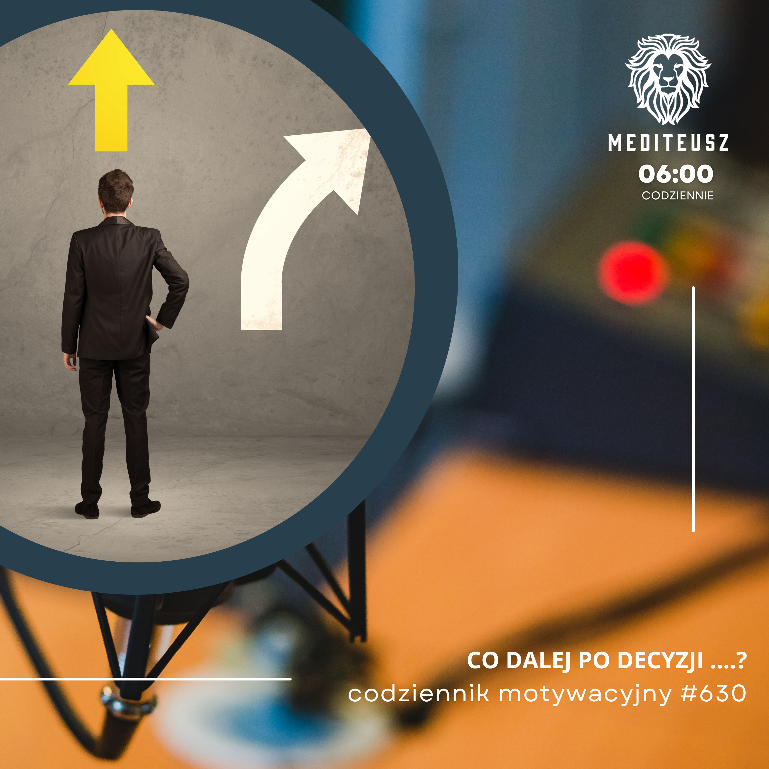 CODZIENNIK MOTYWACYJNY #630 14 XI 2025 CO DALEJ PO DECYZJI ....? episode artwork