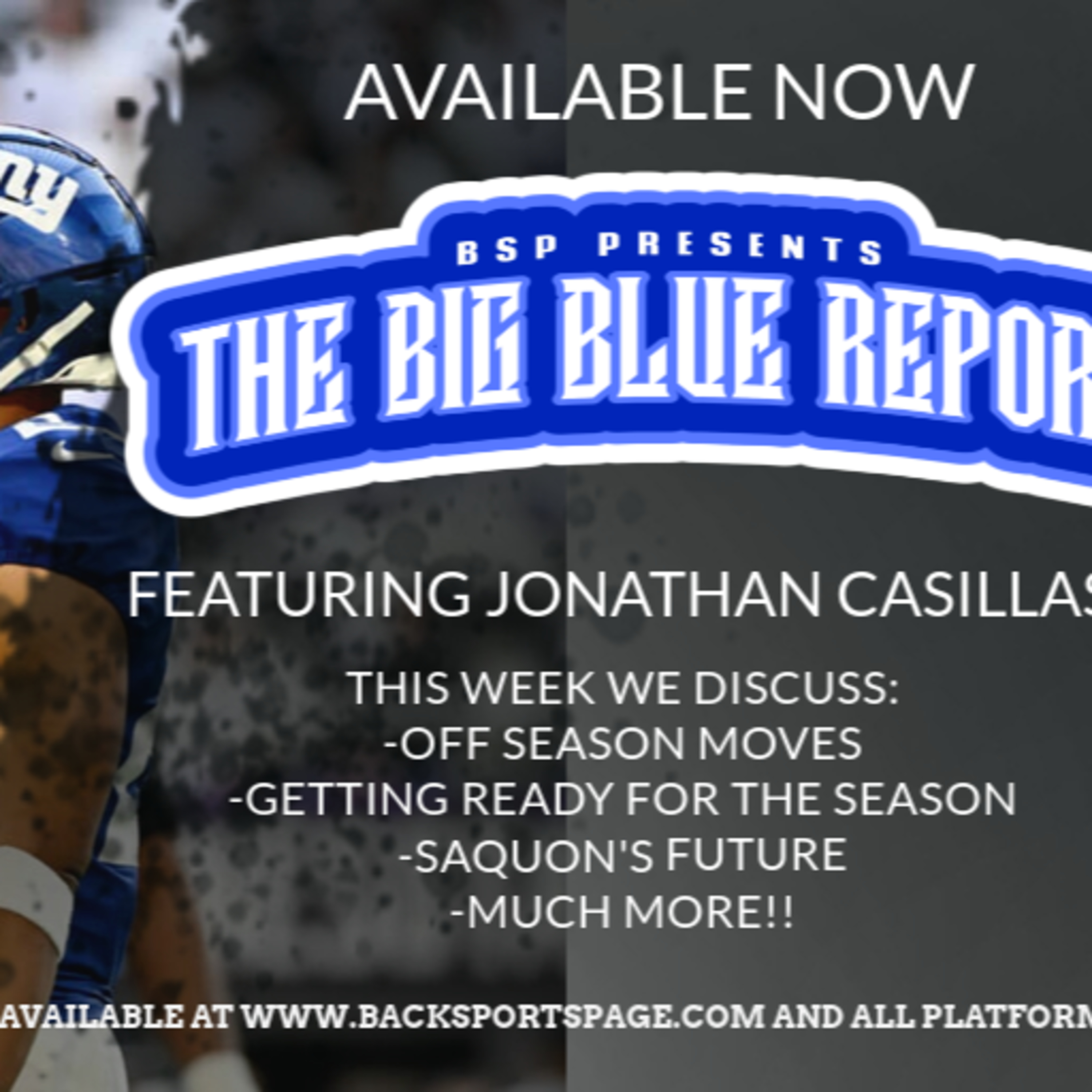 The Big Blue Report Featuring Jonathan Casillas