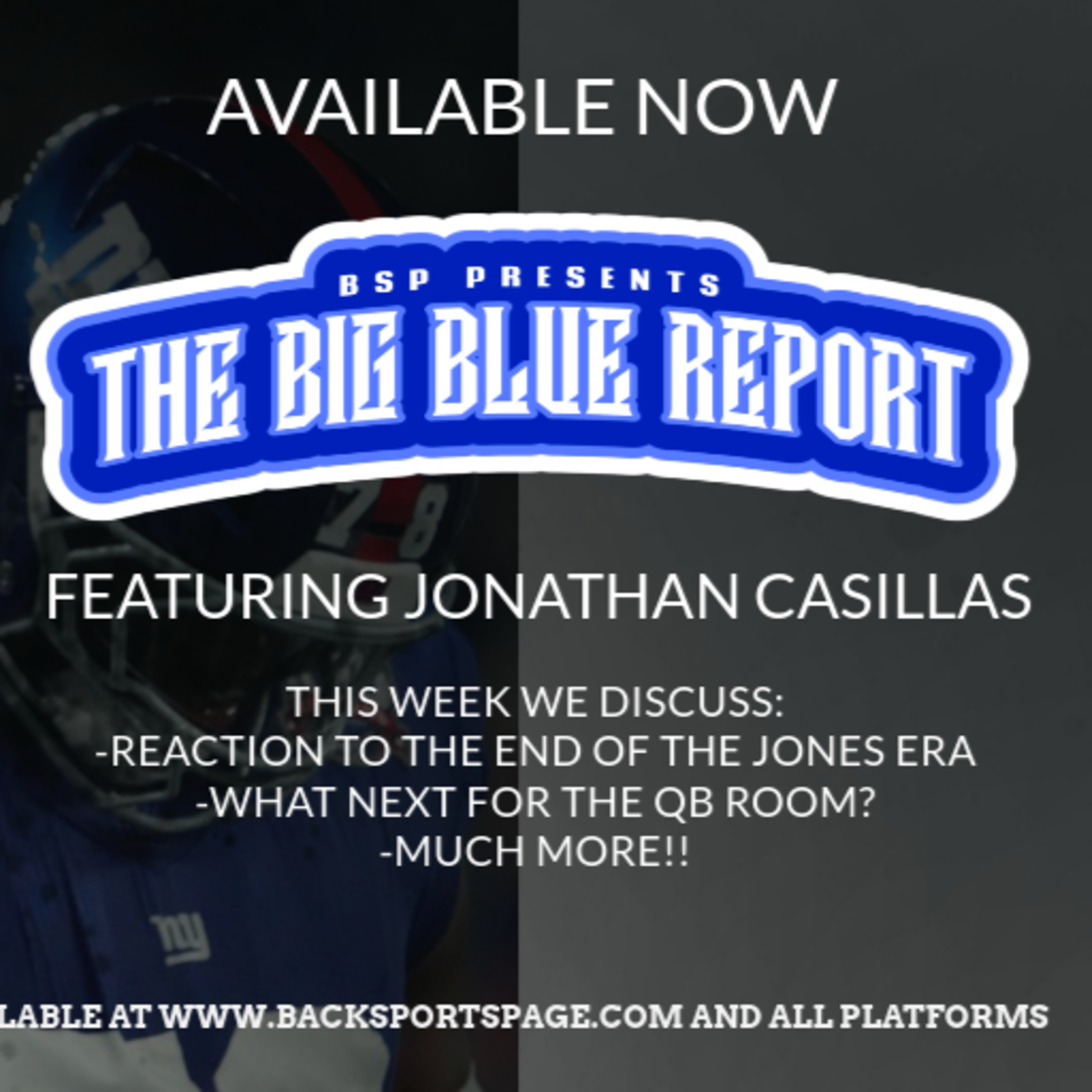 The Big Blue Report Featuring Jonathan Casillas