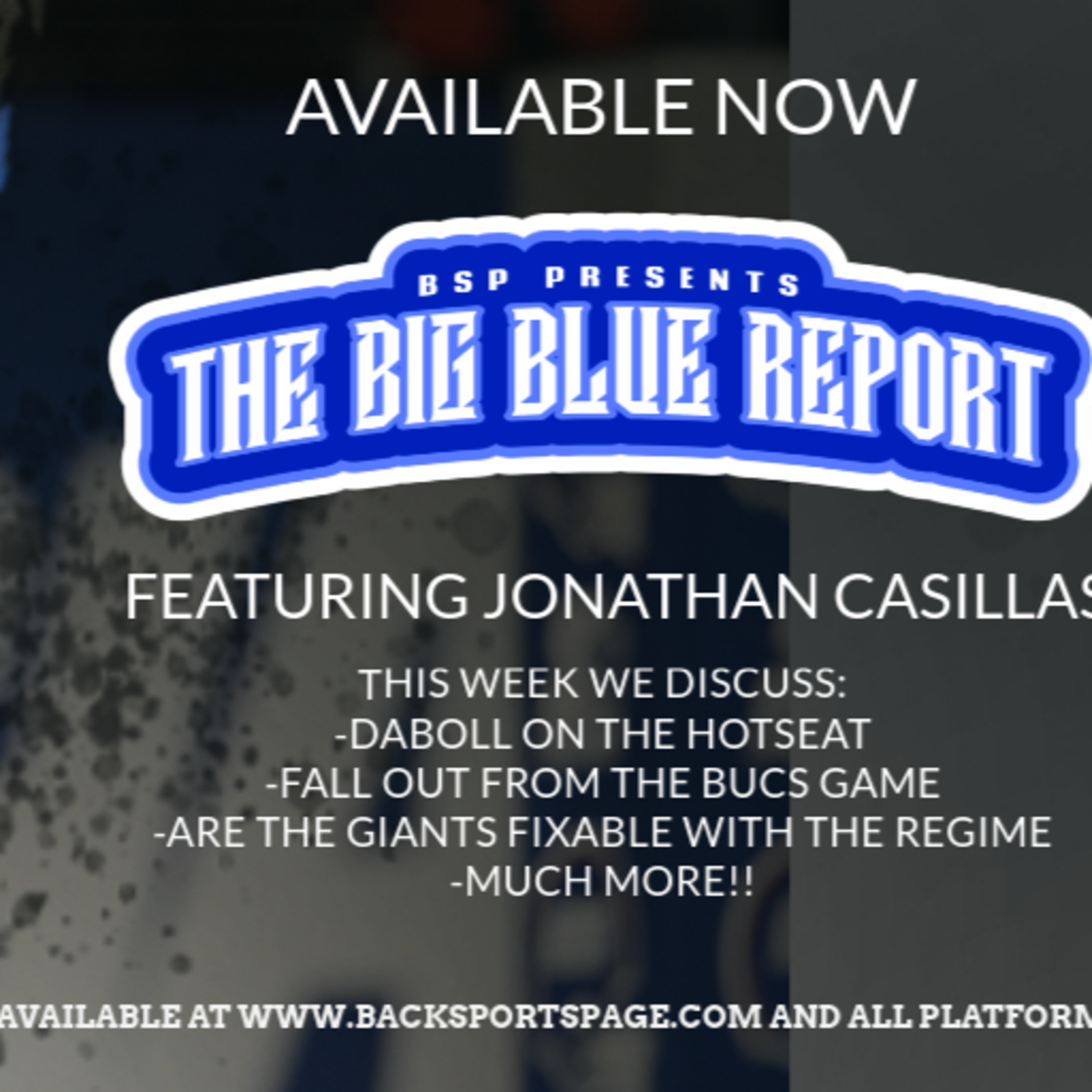 The Big Blue Report Featuring Jonathan Casillas
