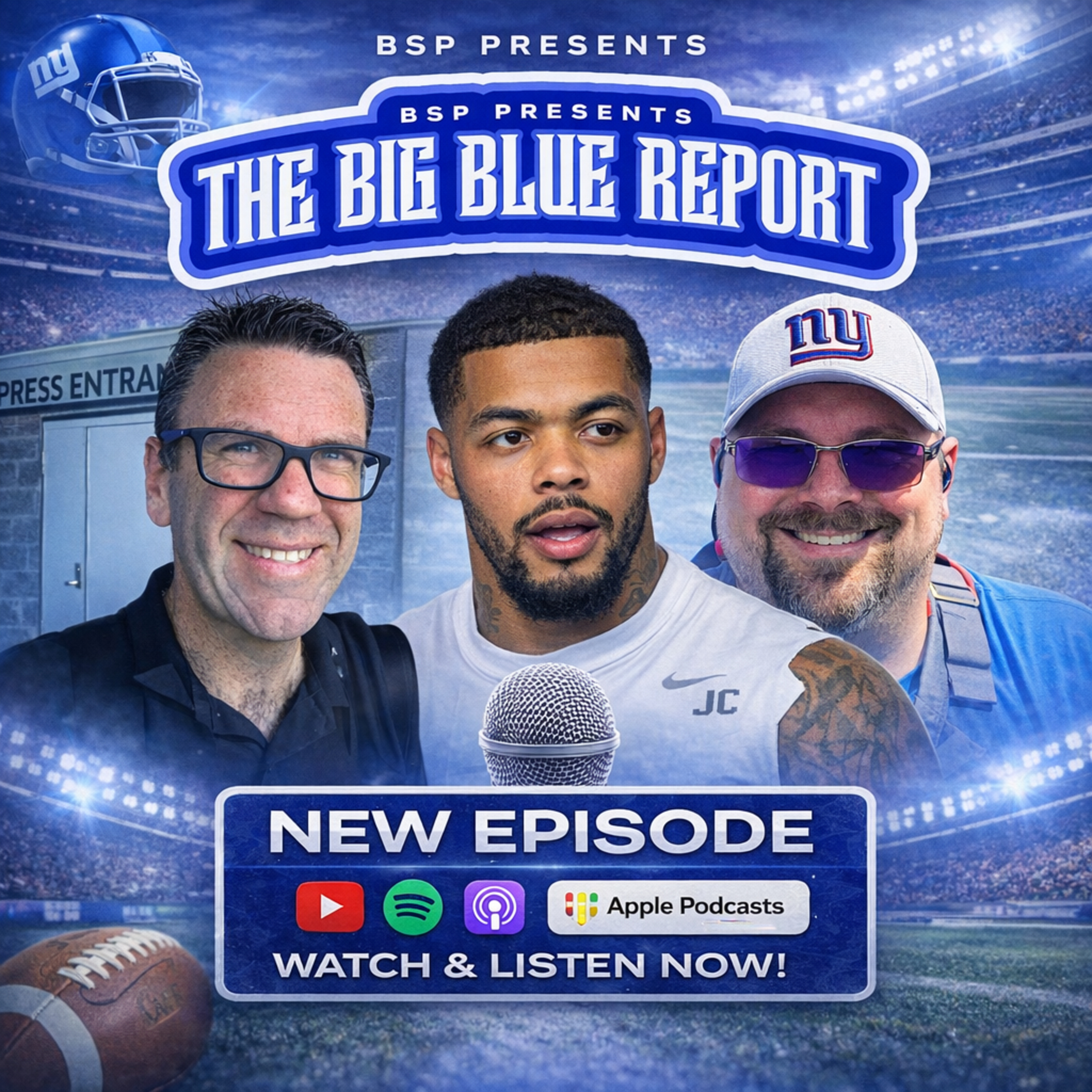 Big Blue Report: Giants vs. Raiders — The #1 Pick Showdown episode artwork