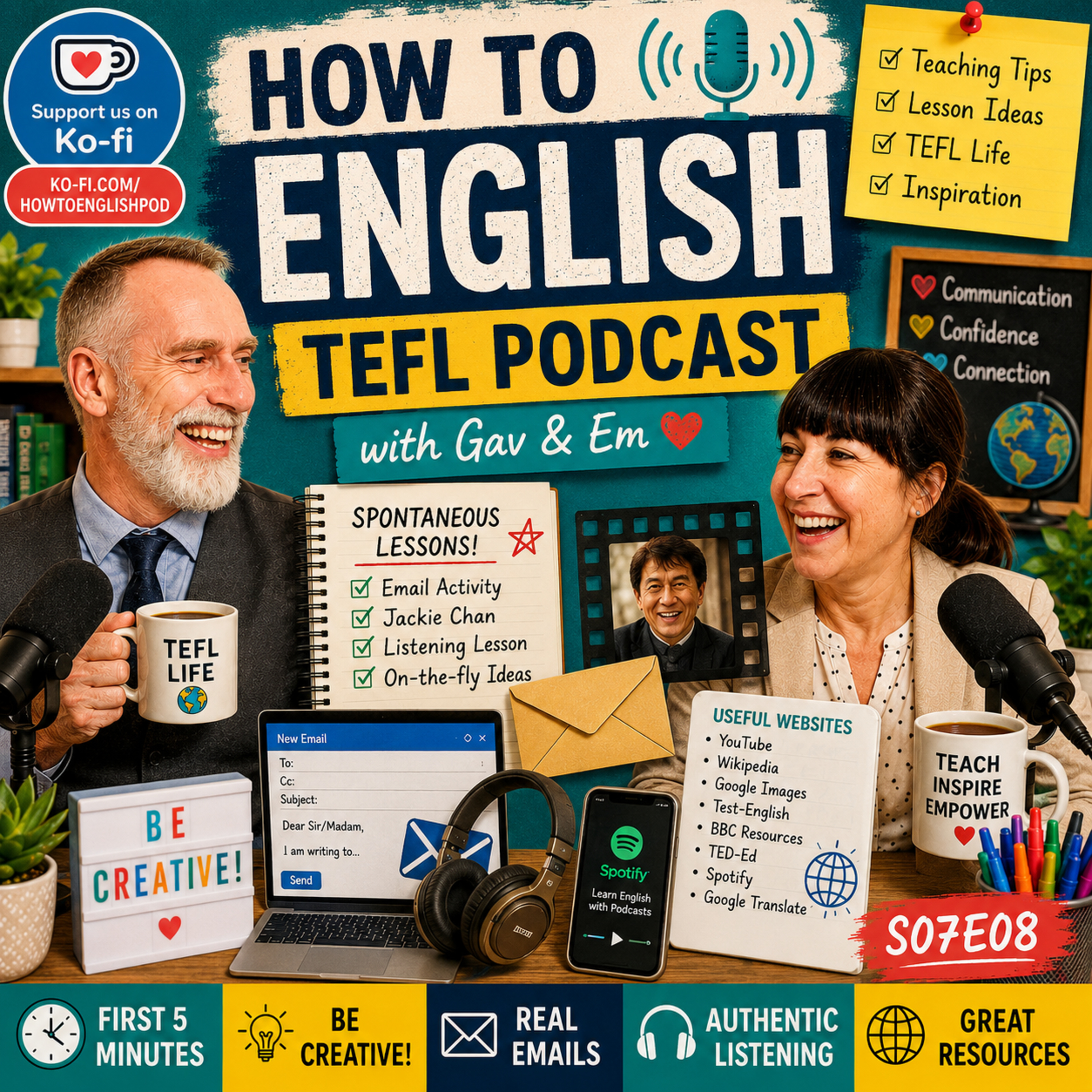 How Can You Make English Lessons More Creative? | Spontaneous TEFL Ideas & Teaching Tips - S07E08