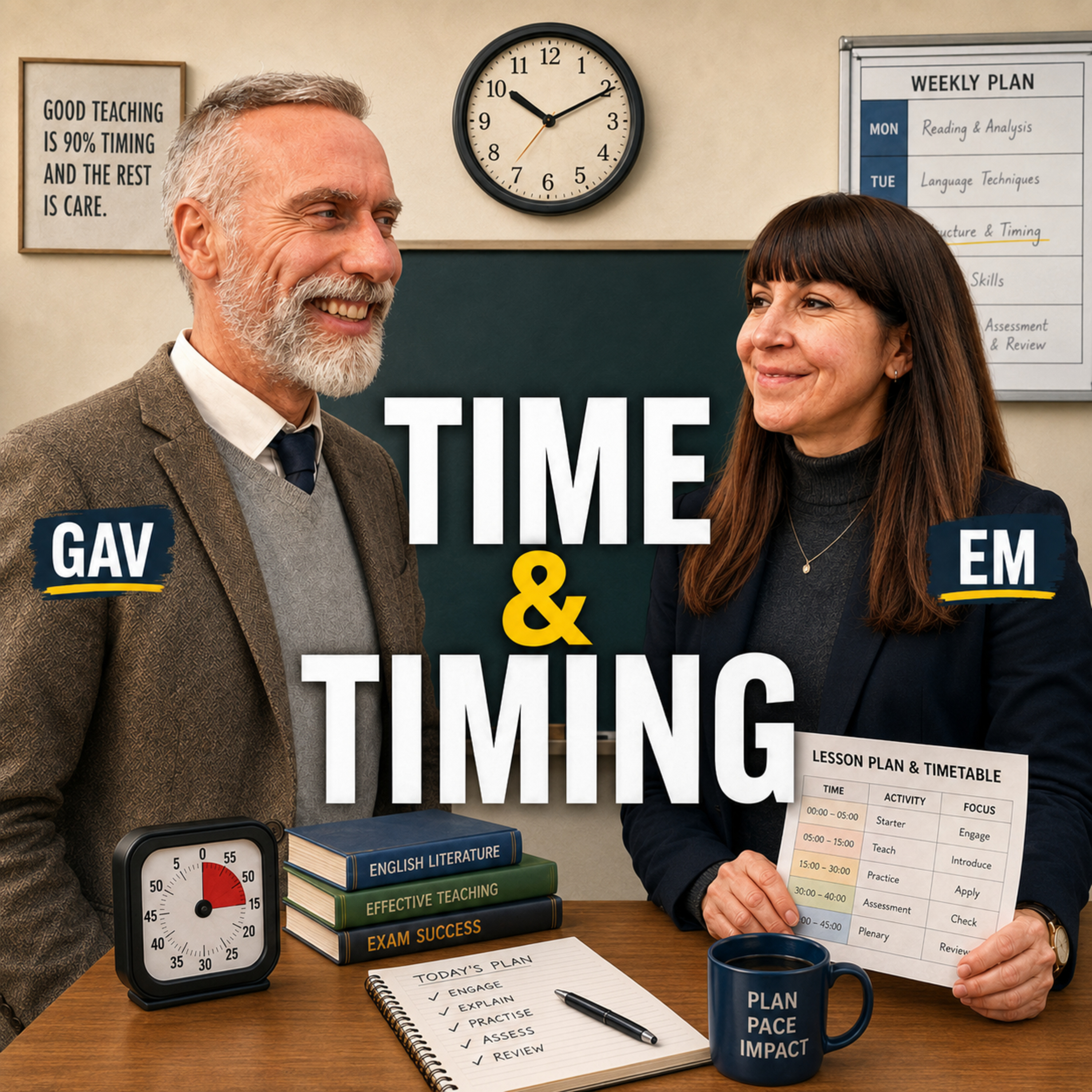 How Can Teachers and English Learners Manage Time Better? | Lesson Timing, Timetables & Exam Tips – S01E26 episode artwork