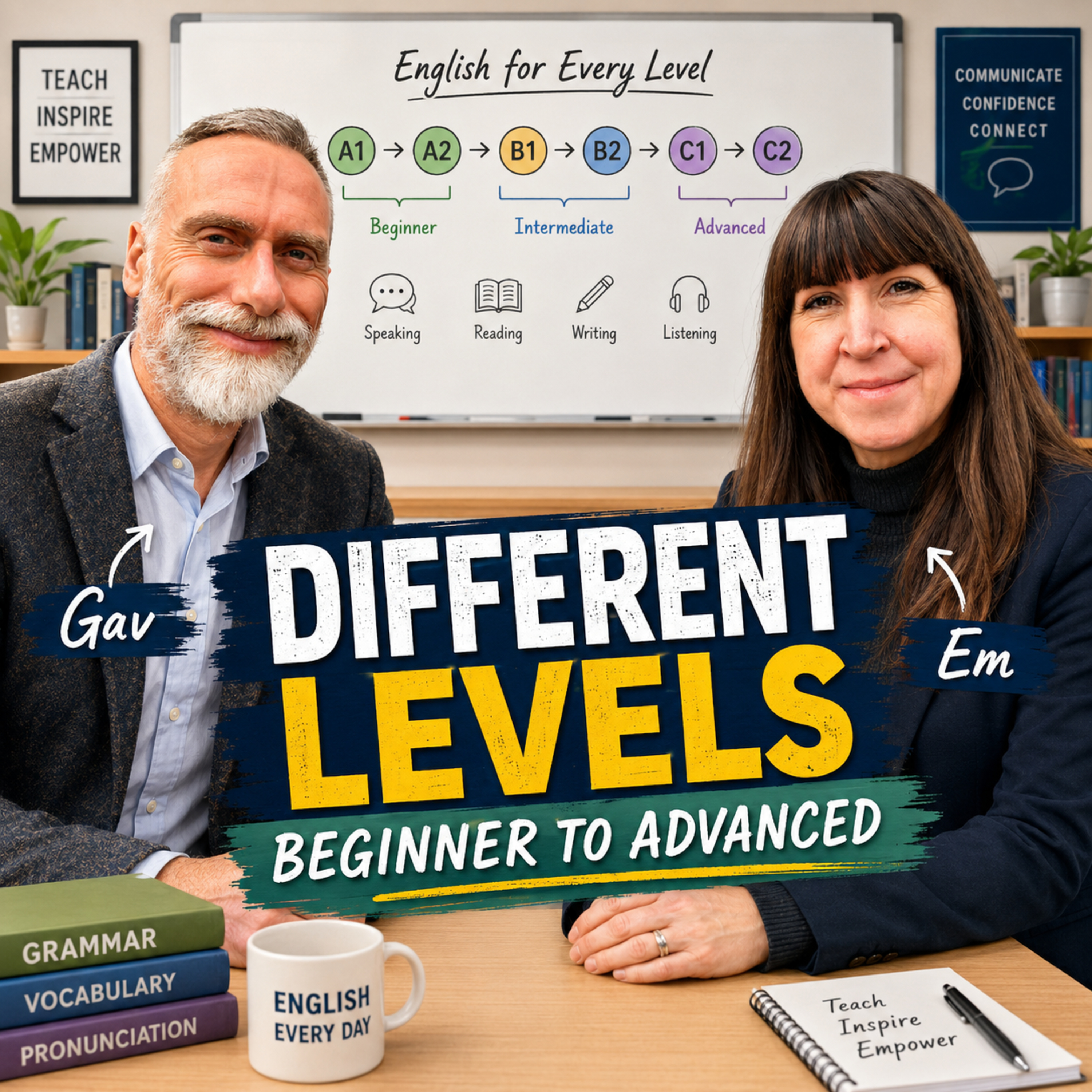 How Do You Teach English at Different Levels? From Beginners to Advanced Learners - S01E23 episode artwork