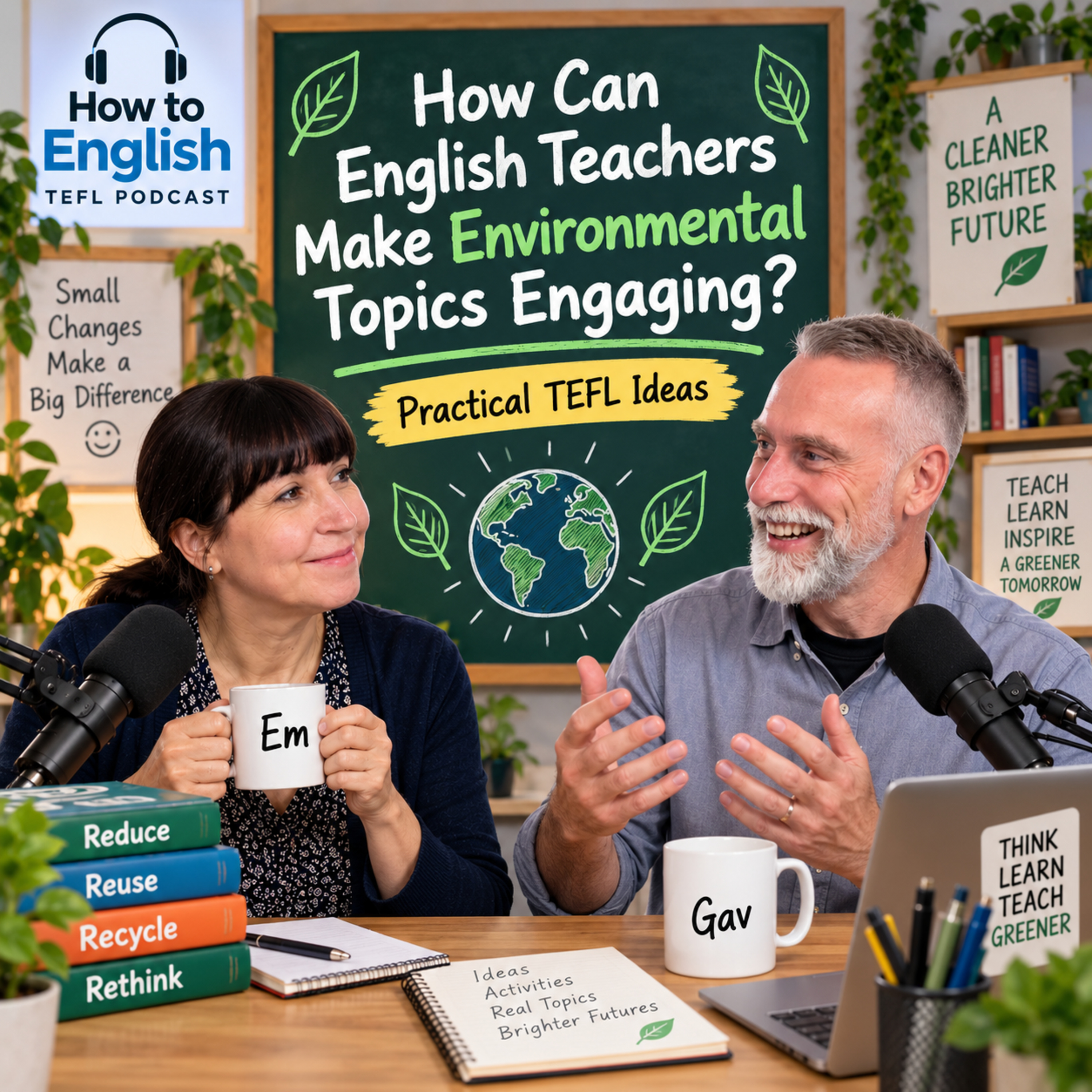 How Can English Teachers Make Environmental Topics Engaging? Practical TEFL Ideas – S01E39 episode artwork