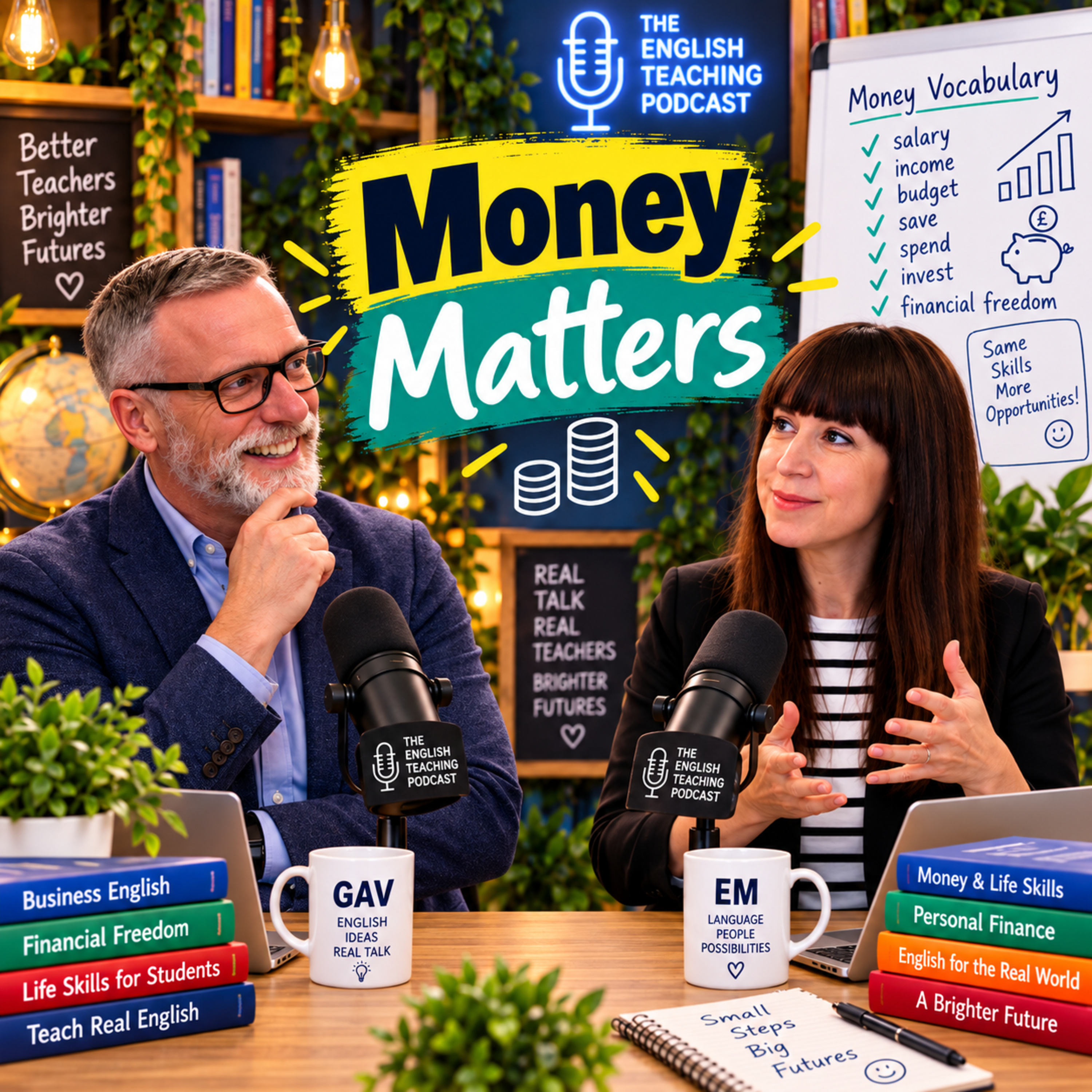 How Can English Teachers Teach Money and Discuss Pay Inequality in TEFL? Featuring Zdenek Lukas – S01E37 episode artwork