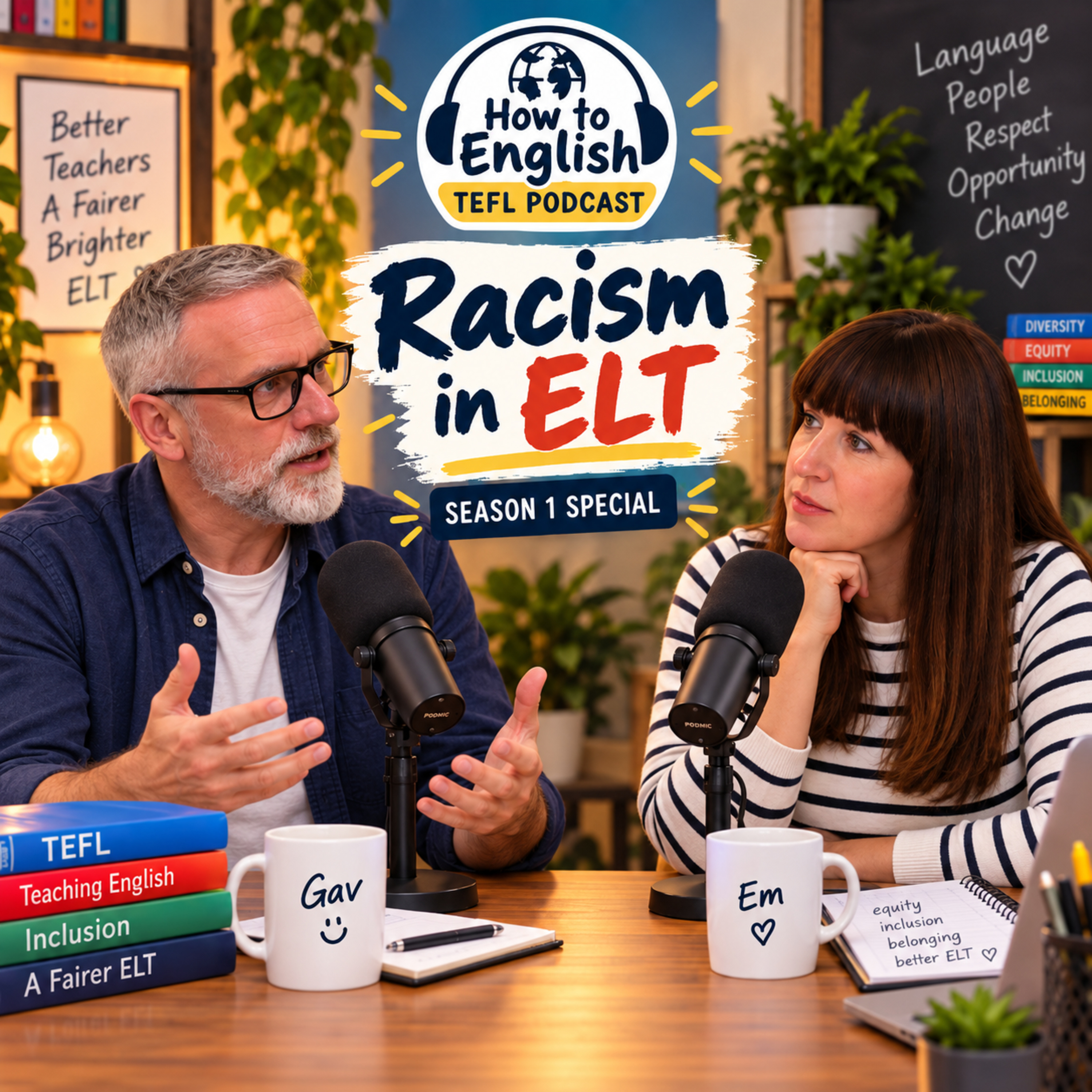How Should English Teachers Respond to Racism in ELT? – S01 Special episode artwork