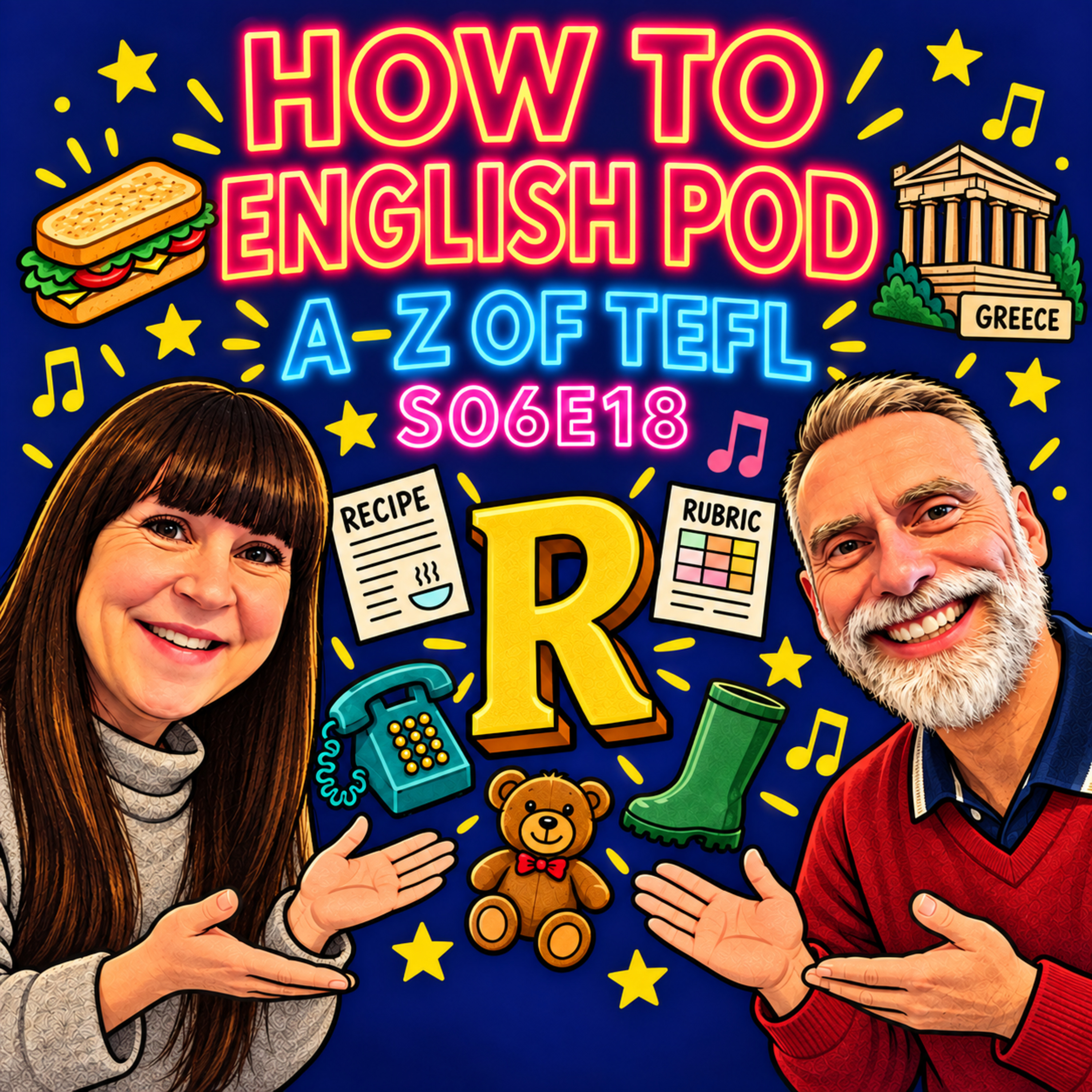 How Can You Teach English with Realia, Role-Play and Grammar Games? TEFL A-Z R – S06E18 episode artwork