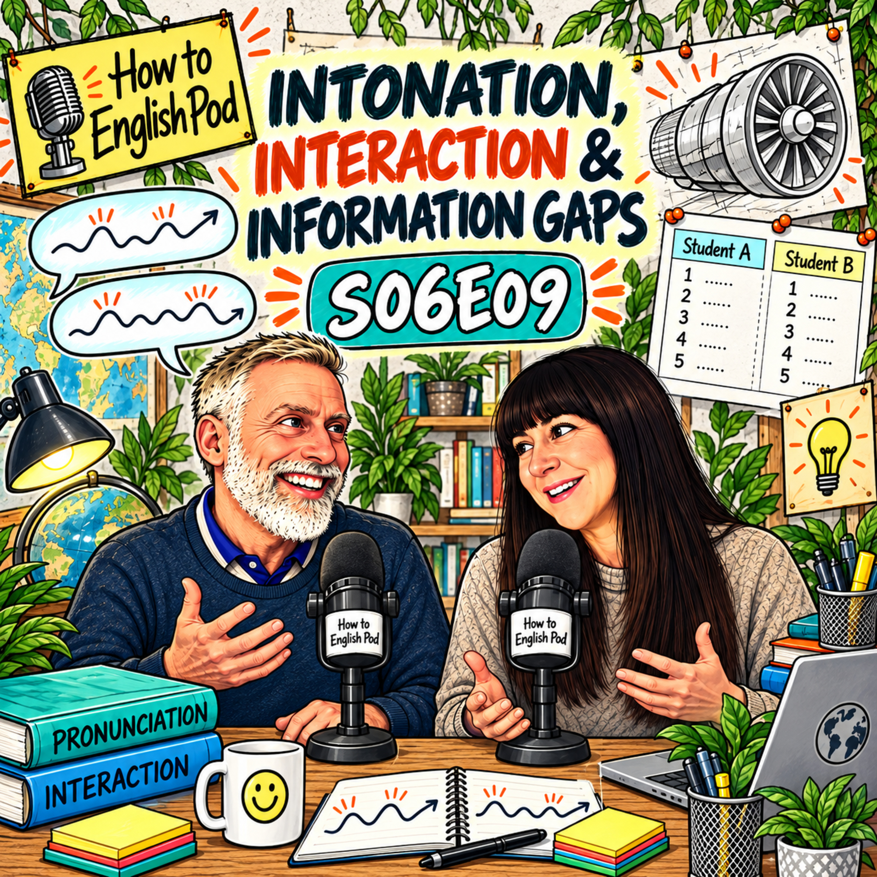 How Can Teachers Inspire Students, Teach Intonation and Use Information Gaps? TEFL A-Z I – S06E09 episode artwork