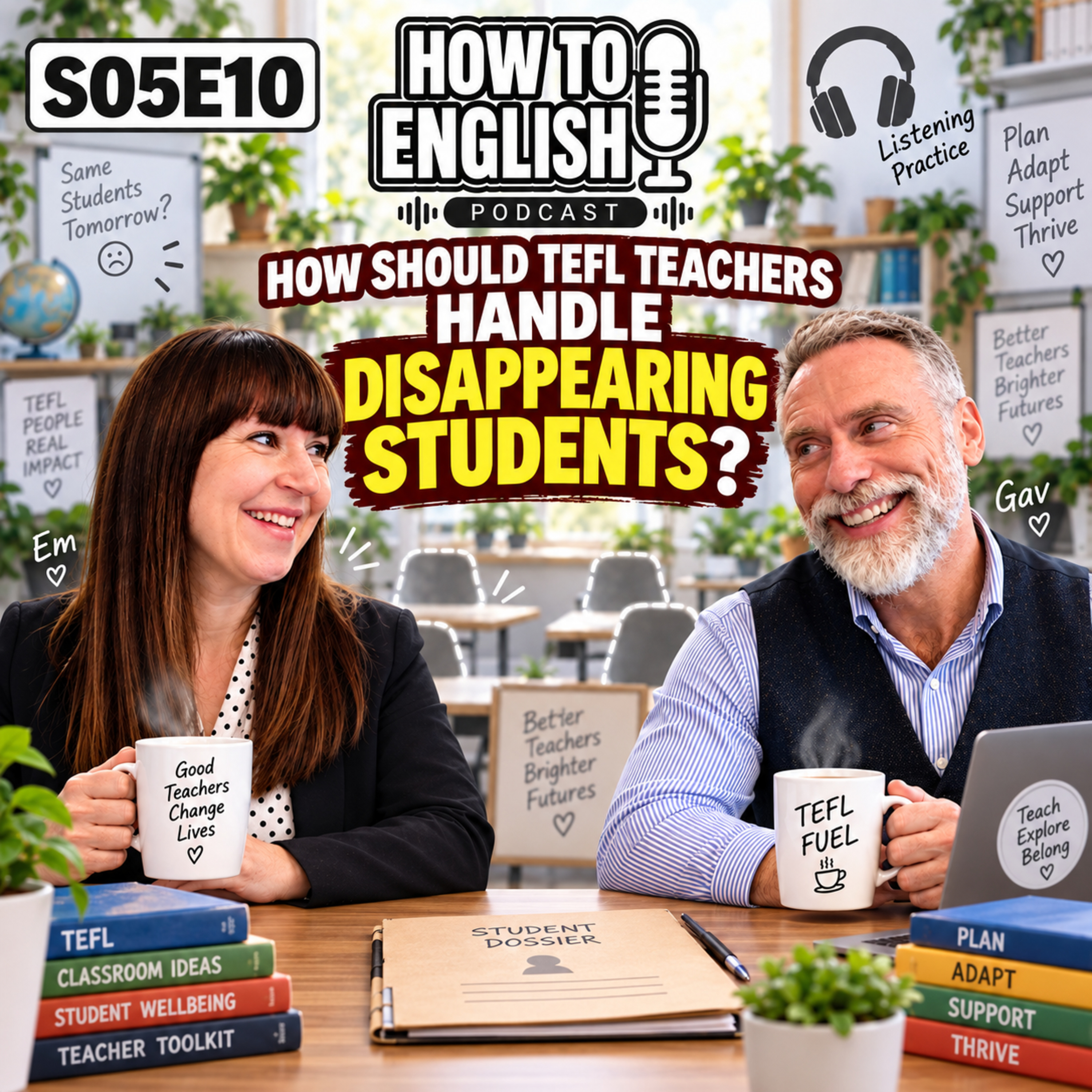How Should TEFL Teachers Handle Disappearing Students? – S05E10 episode artwork