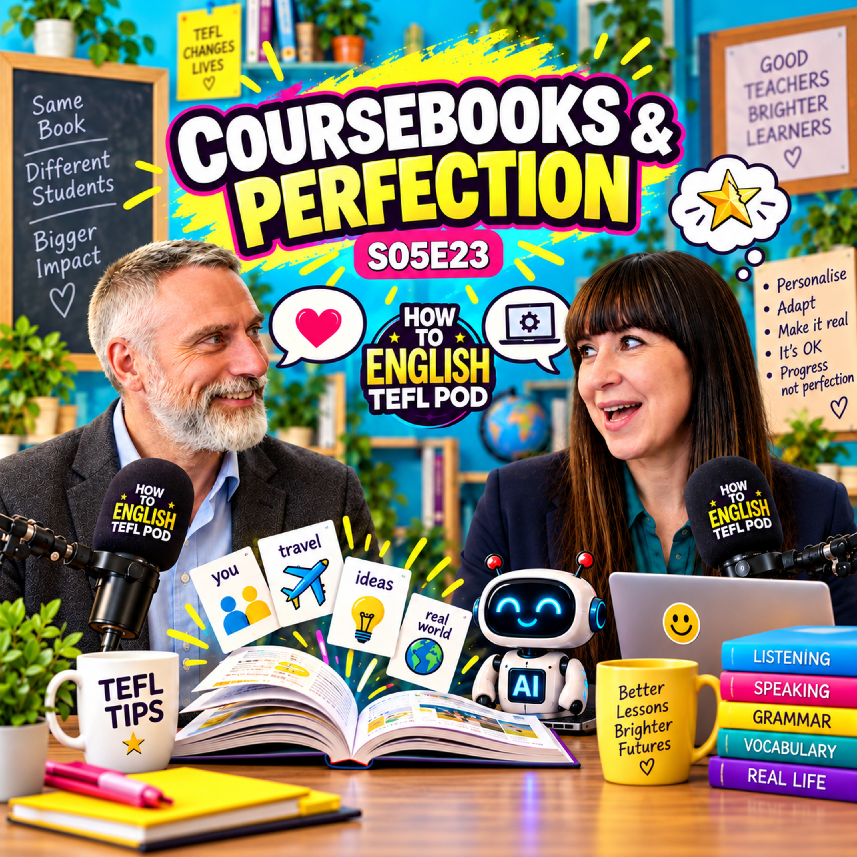 How Can You Personalise Coursebooks Without Chasing Perfection? – S05E23 episode artwork