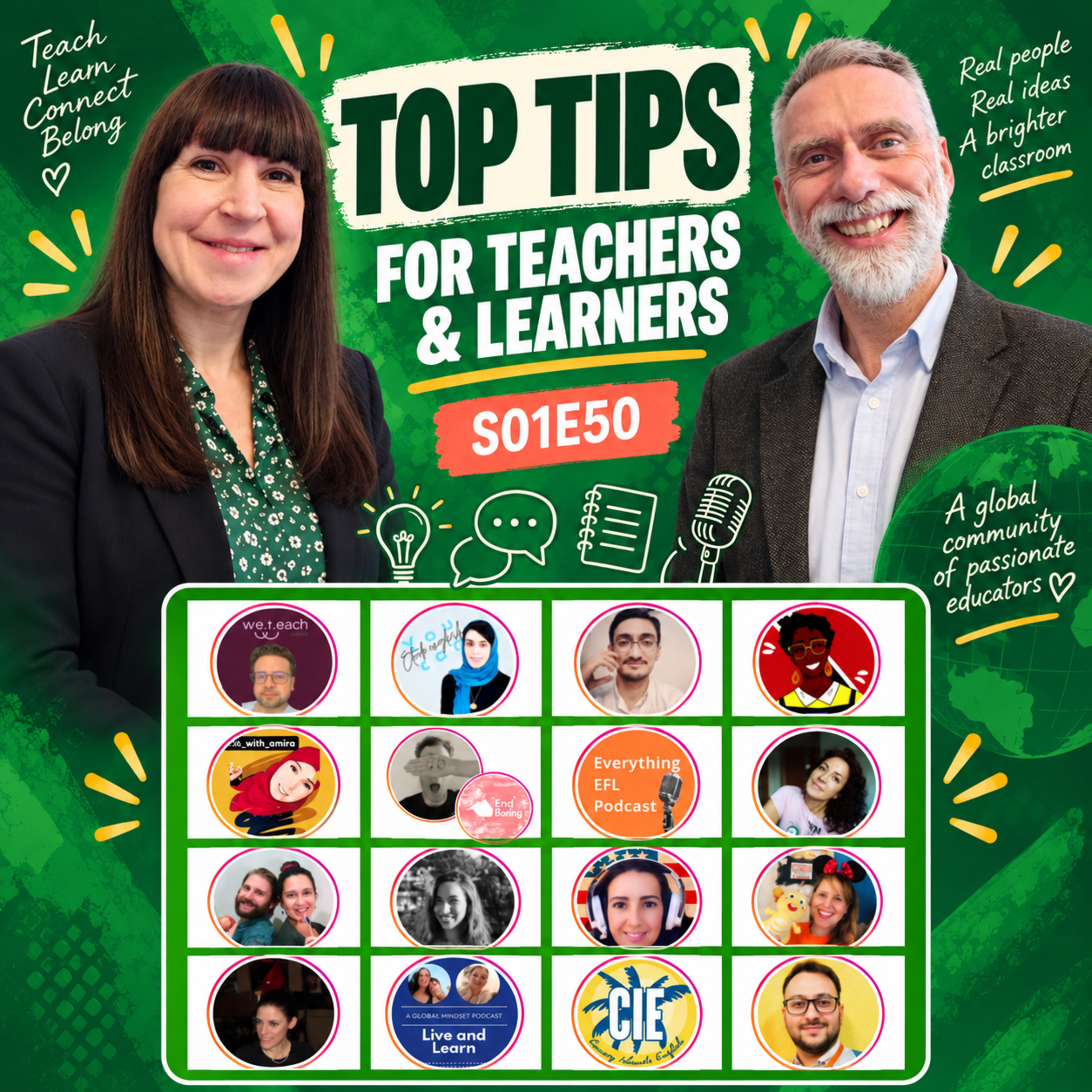 What Are the Best Tips for Teaching and Learning English? Part 2 – S01E50 episode artwork