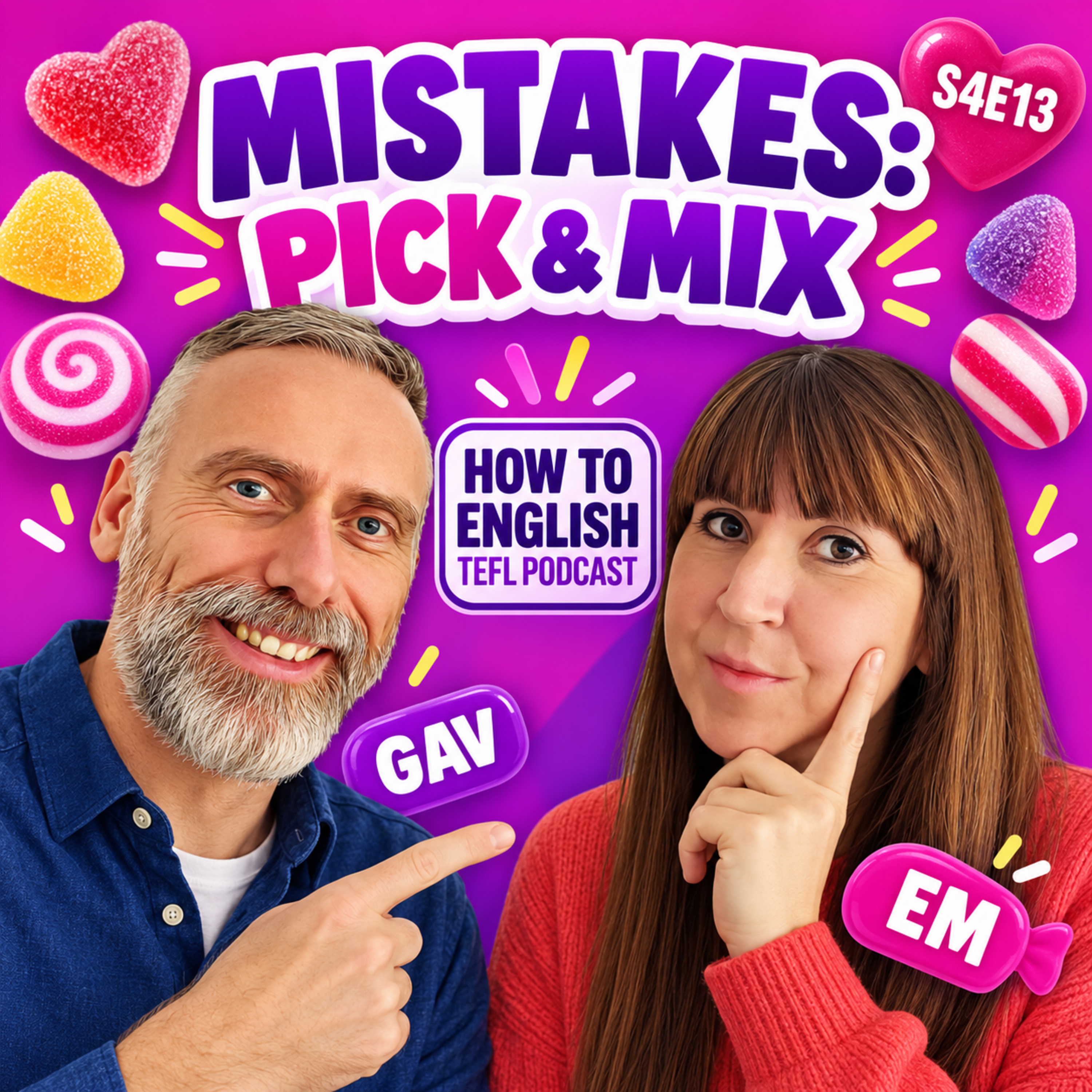 How Should English Teachers Correct Common Learner Mistakes? – S04E13 episode artwork
