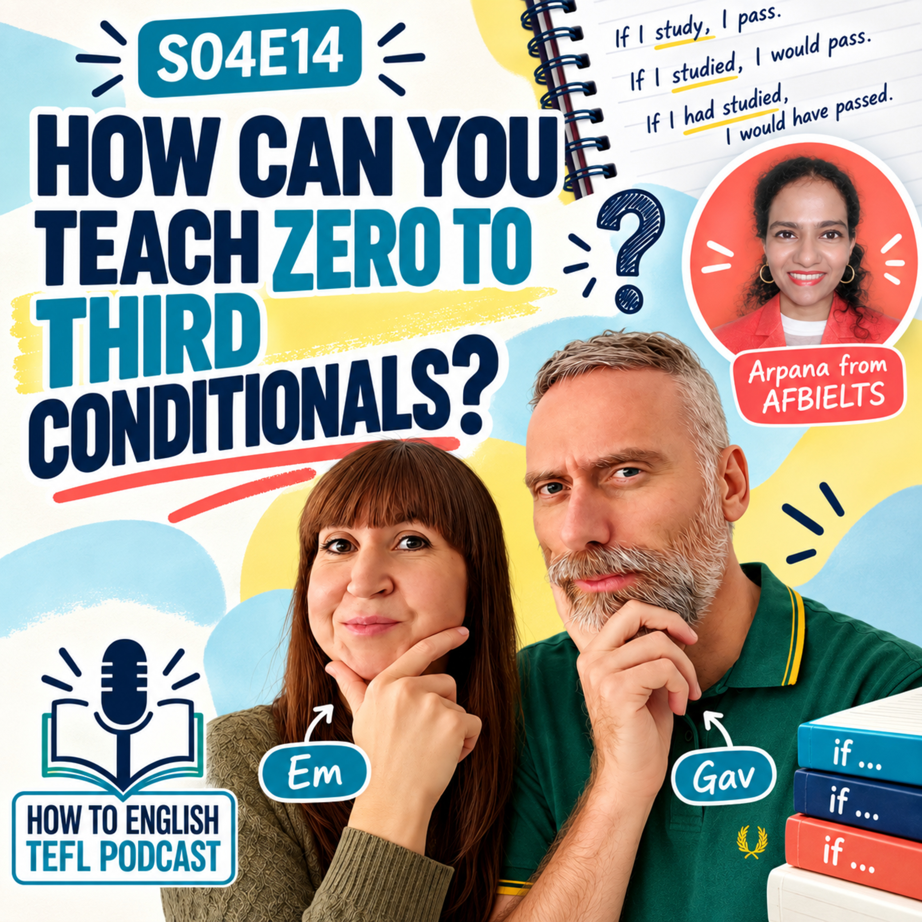 How Can You Teach Zero to Third Conditionals? With Arpana – S04E14 episode artwork