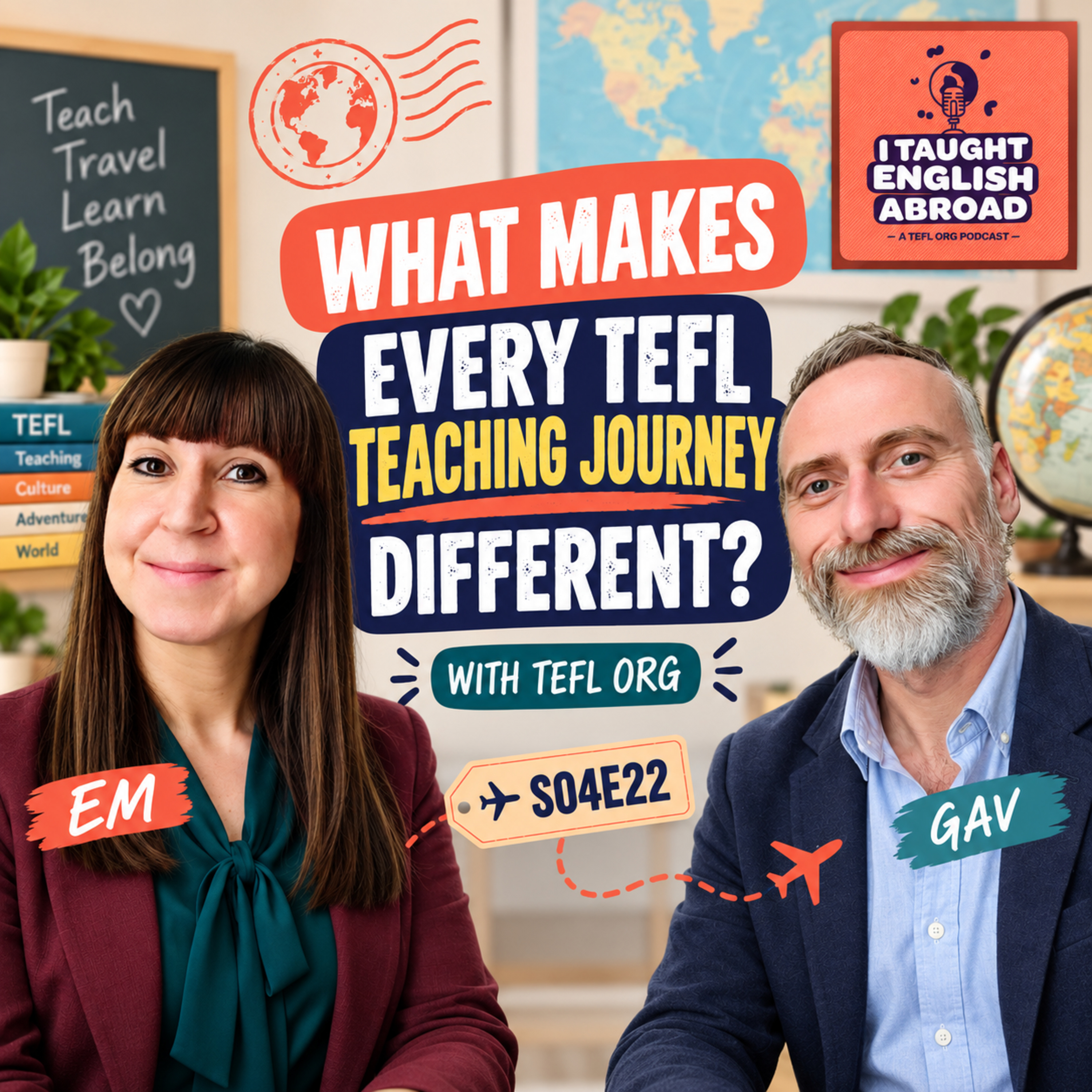 What Makes Every TEFL Teaching Journey Different? With TEFL Org – S04E22 episode artwork