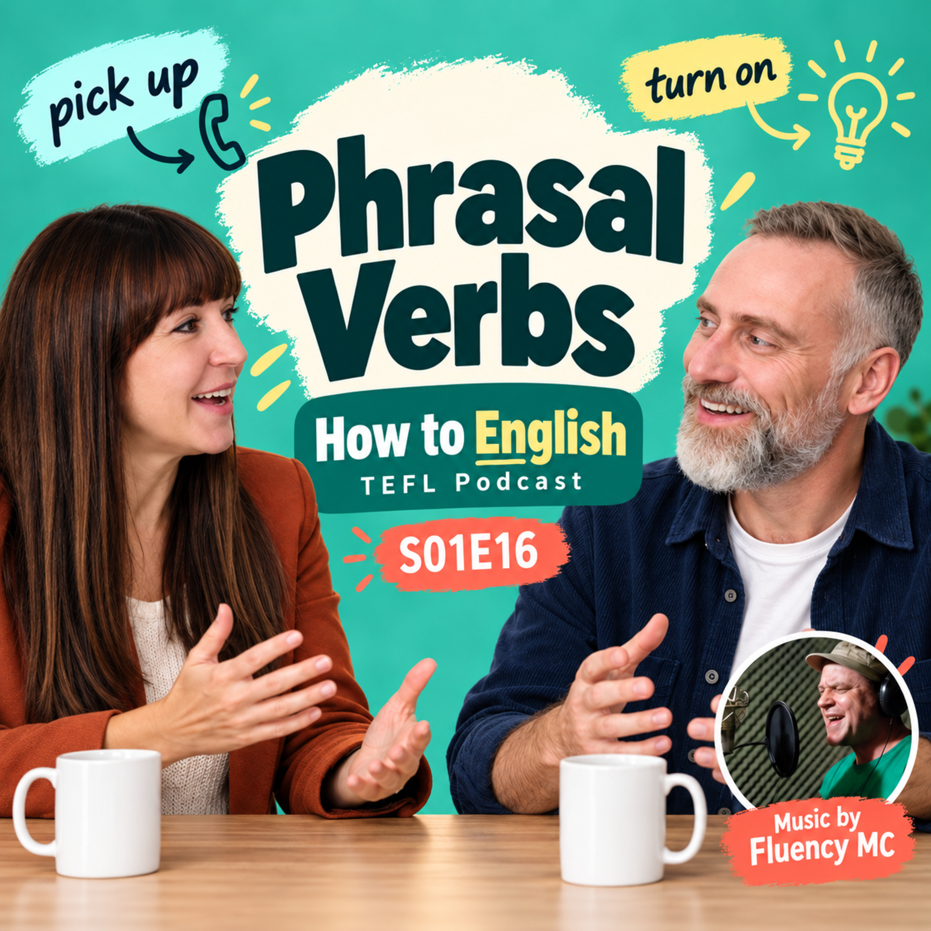 How Do English Phrasal Verbs Work? Rules, Examples and Common Mistakes - Music Fluency MC – S01E16 episode artwork