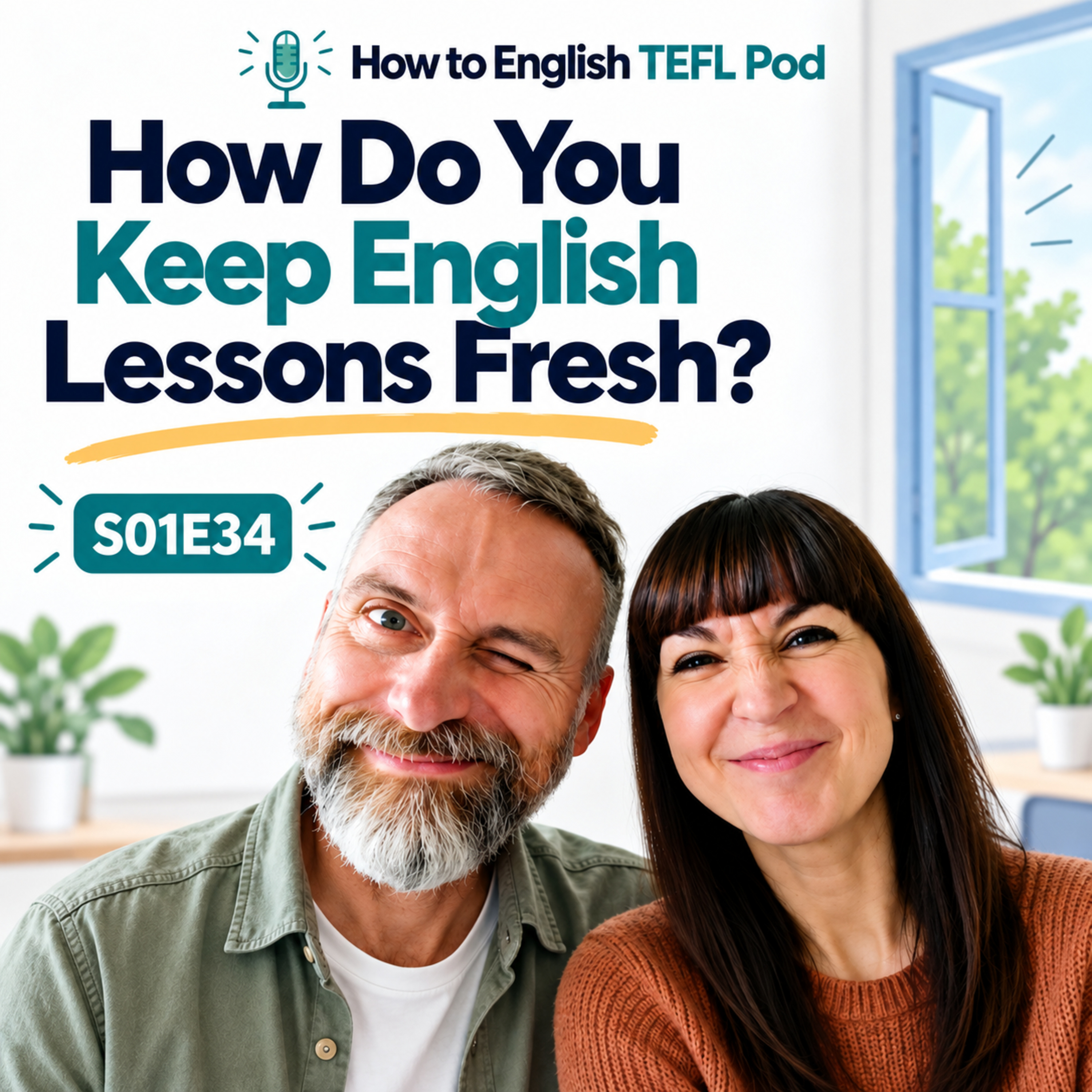 How Do You Keep English Lessons Fresh for Long-Term Students? – S01E34 episode artwork