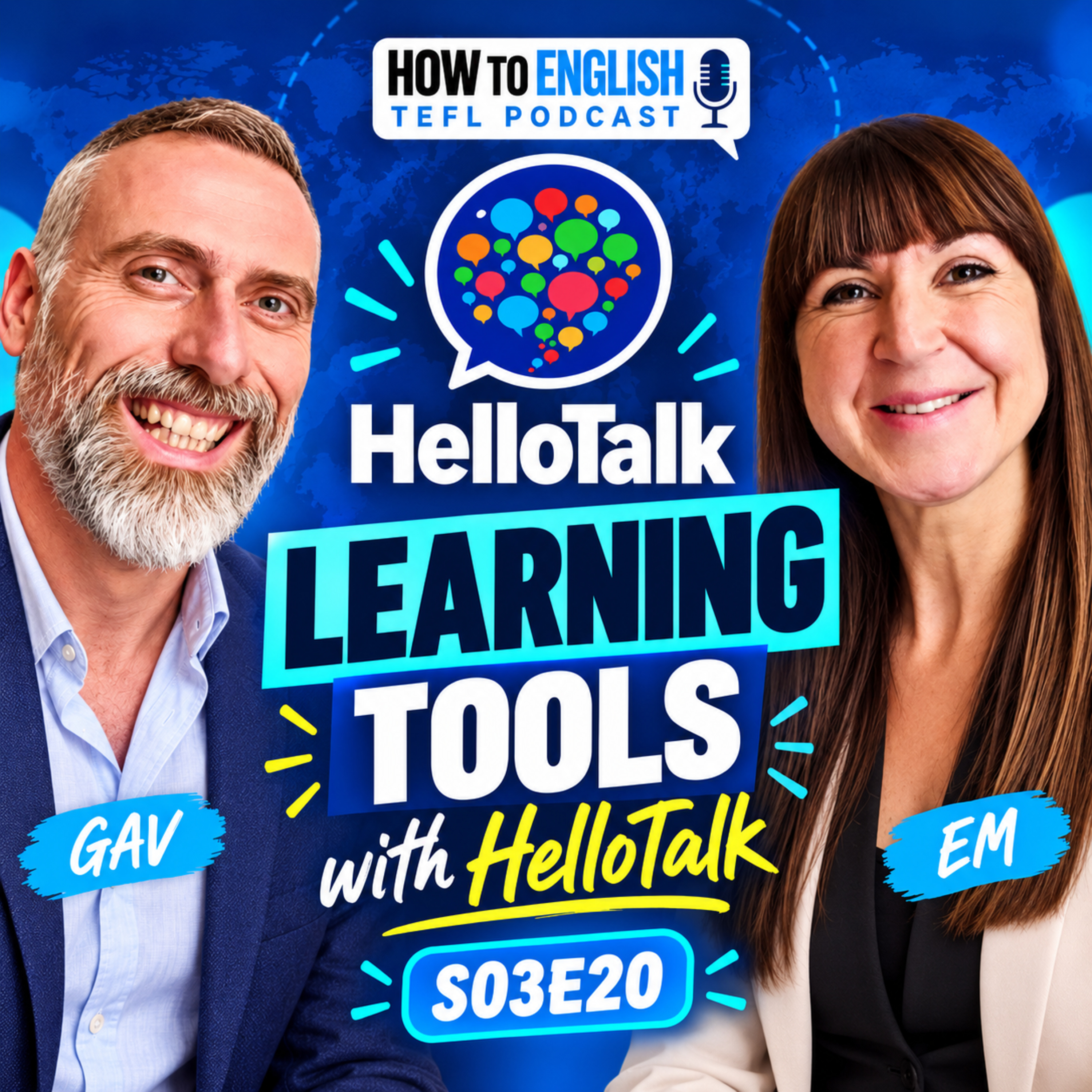 How to Choose English Learning Tools That Work for You, with HelloTalk’s Timmons – S03E20 episode artwork