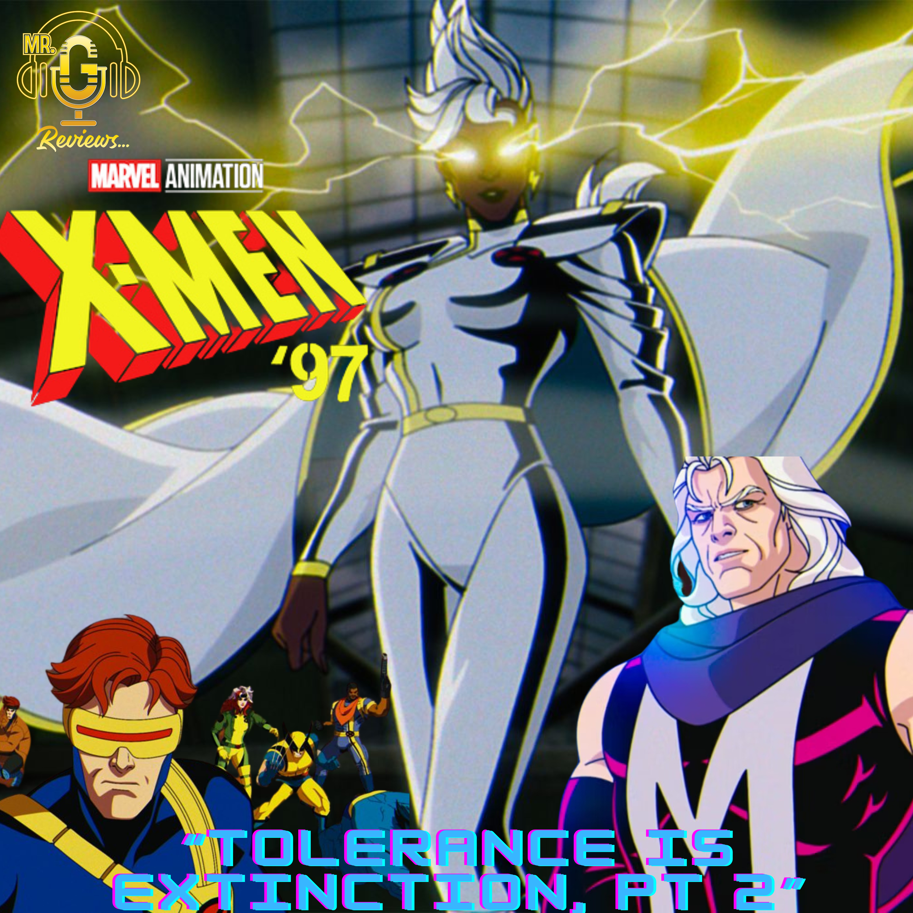 X-Men '97, "Tolerance is Extinction, Pt. 2" episode artwork