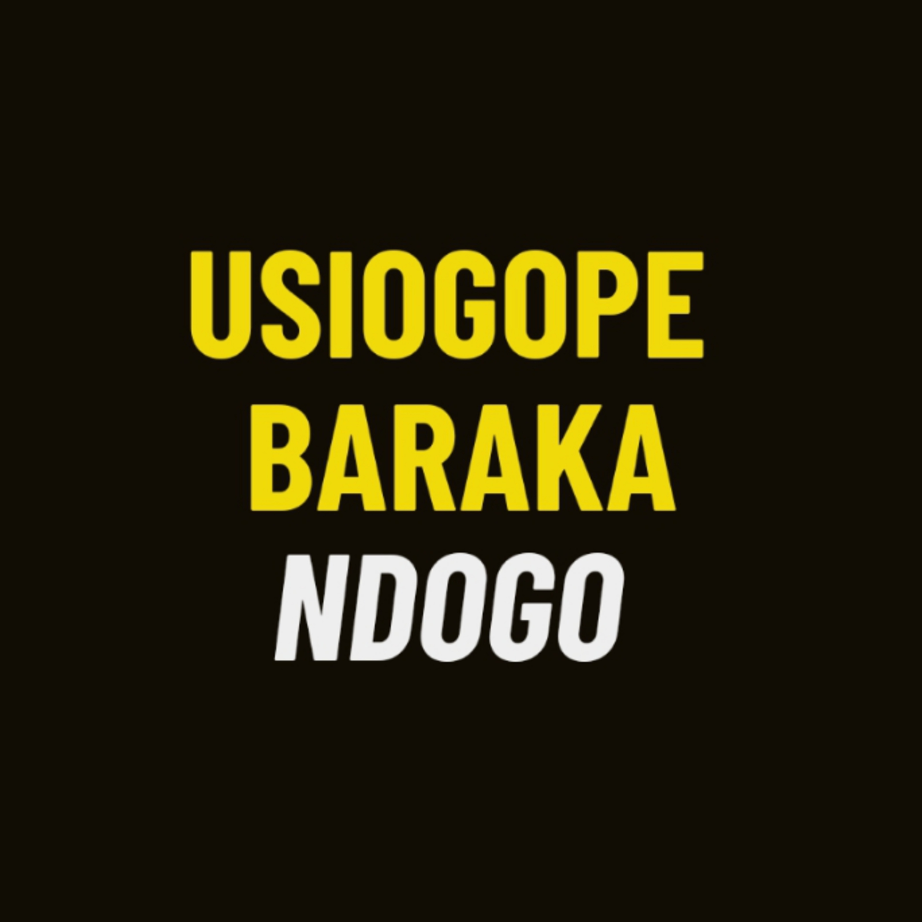 Biblia Inasema Usiogope