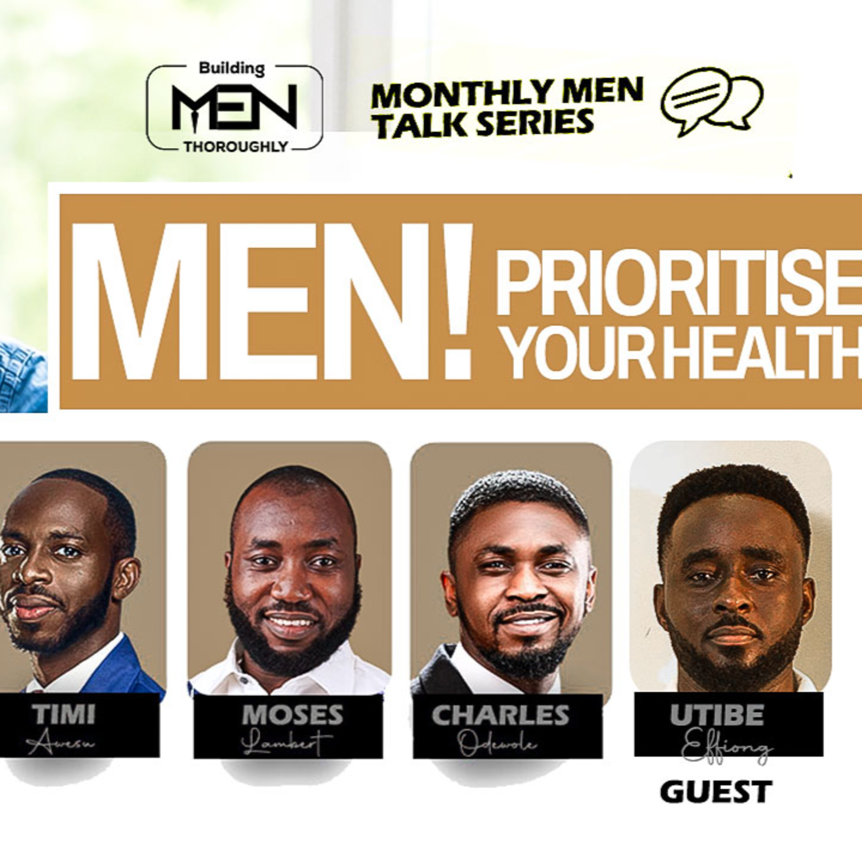 Men, Prioritize your Health episode artwork