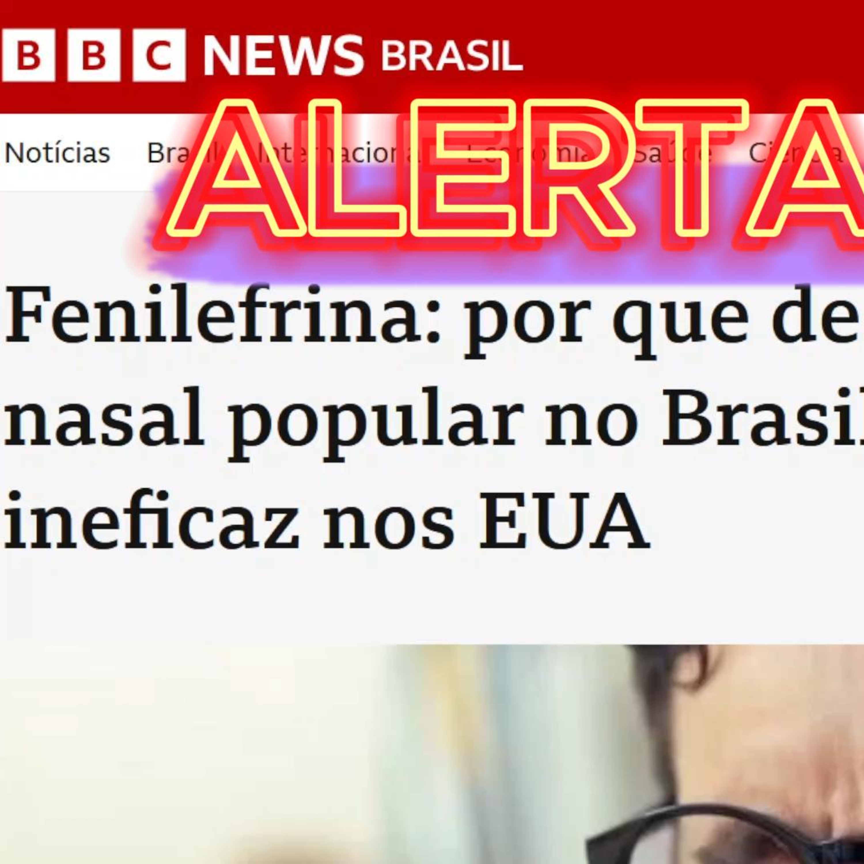 BBC NEWS BRASIL - Fenilefrina: O descongestionante nasal MAIS popular do Brasil É ineficaz? episode artwork