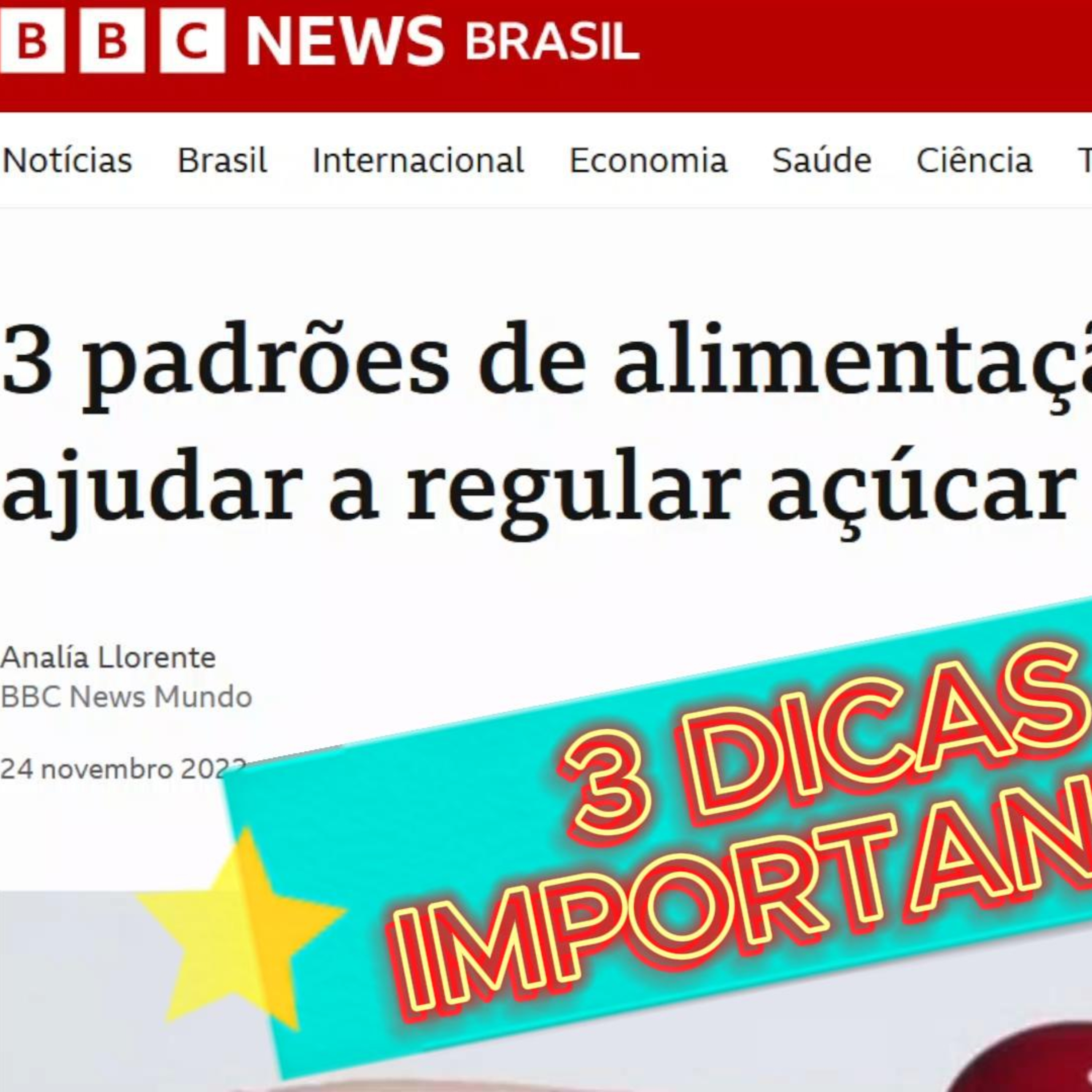 BBC News Brasil - Existem alimentos que regulam o nível de açúcar no sangue? episode artwork