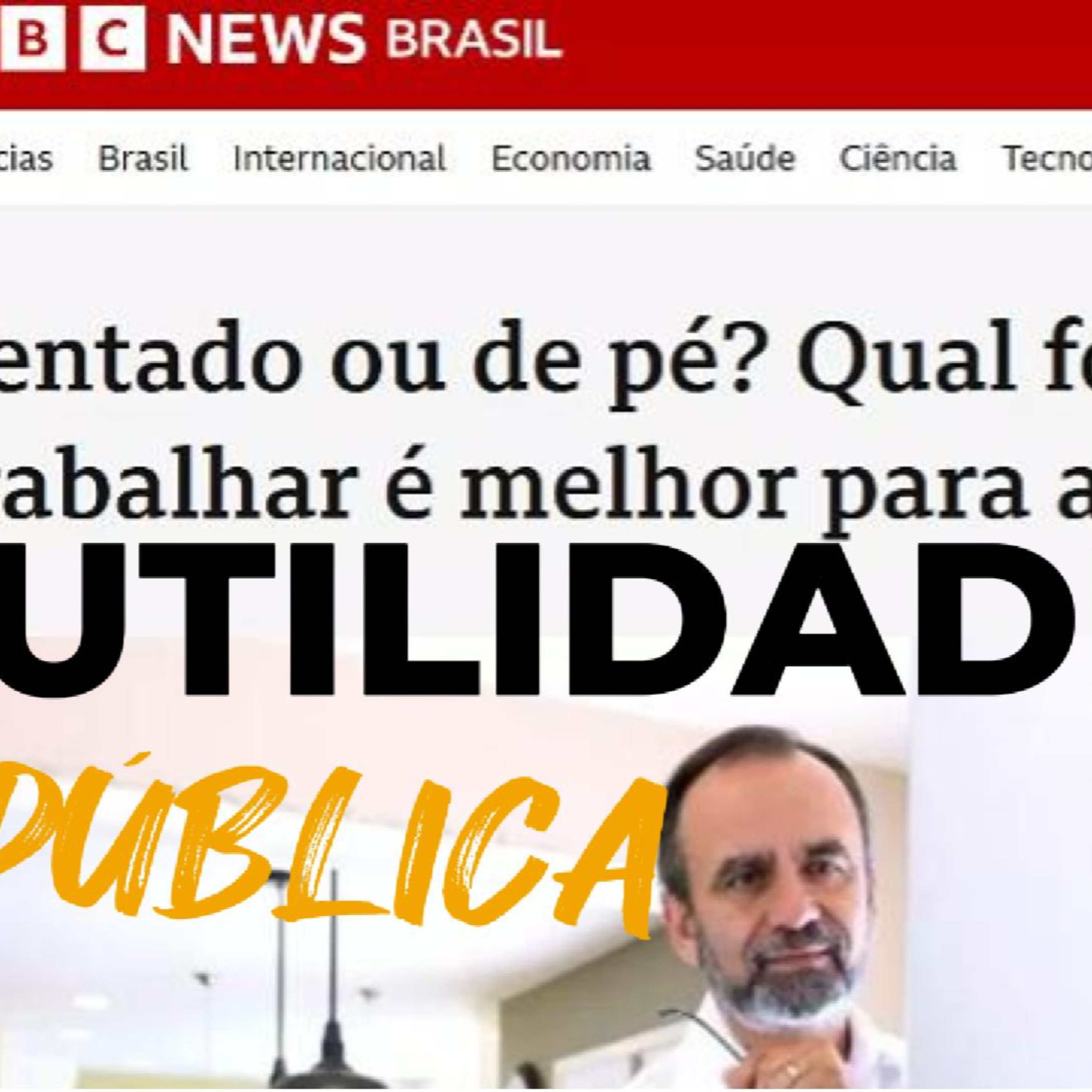 Sentado ou de pé? Qual forma de trabalhar é melhor para a saúde? episode artwork