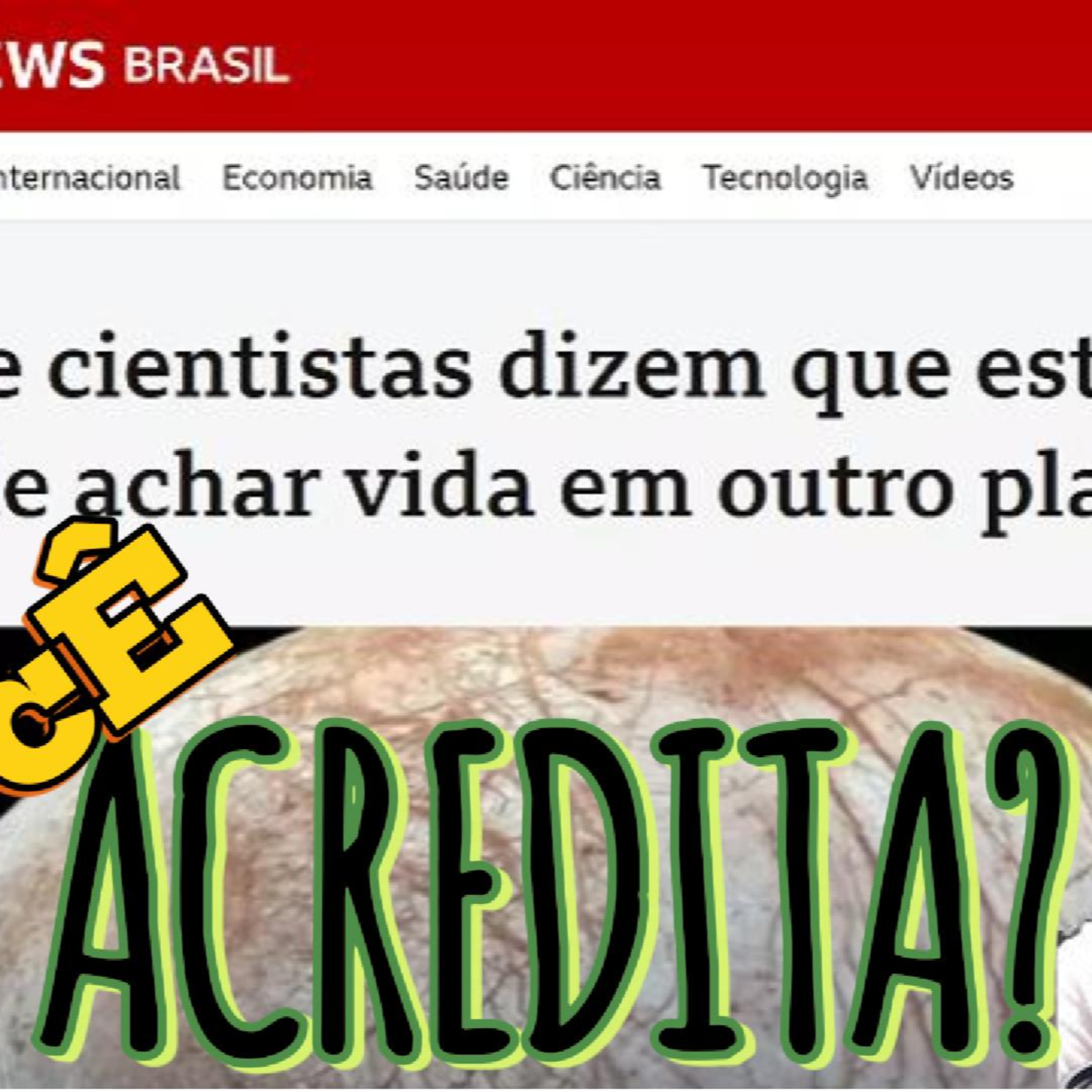 O Segredo Revelado: Estamos Perto de Achar Vida em Outro Planeta #espaço episode artwork