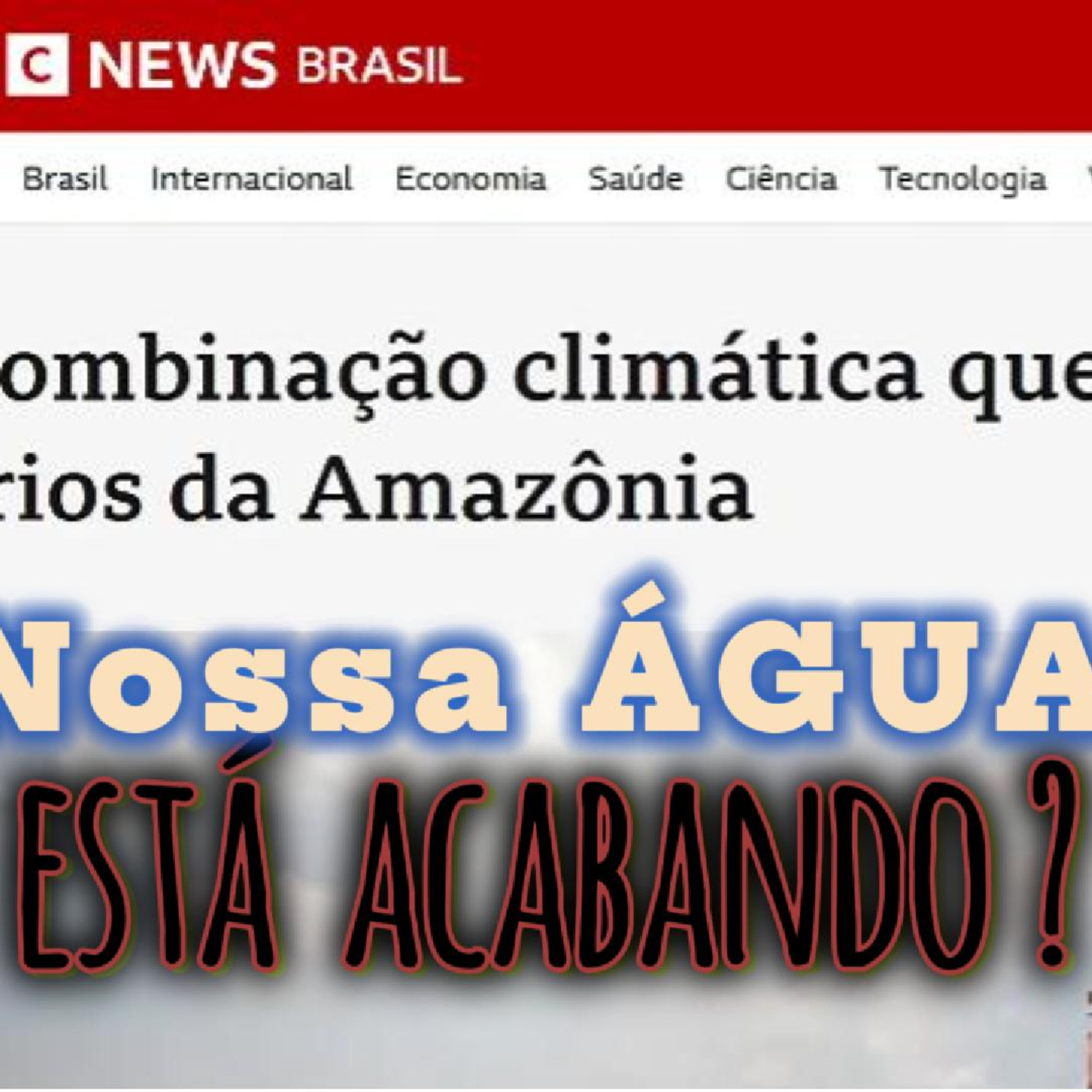 Desafio climático na Amazônia: ÁGUA está desaparecendo dos rios episode artwork